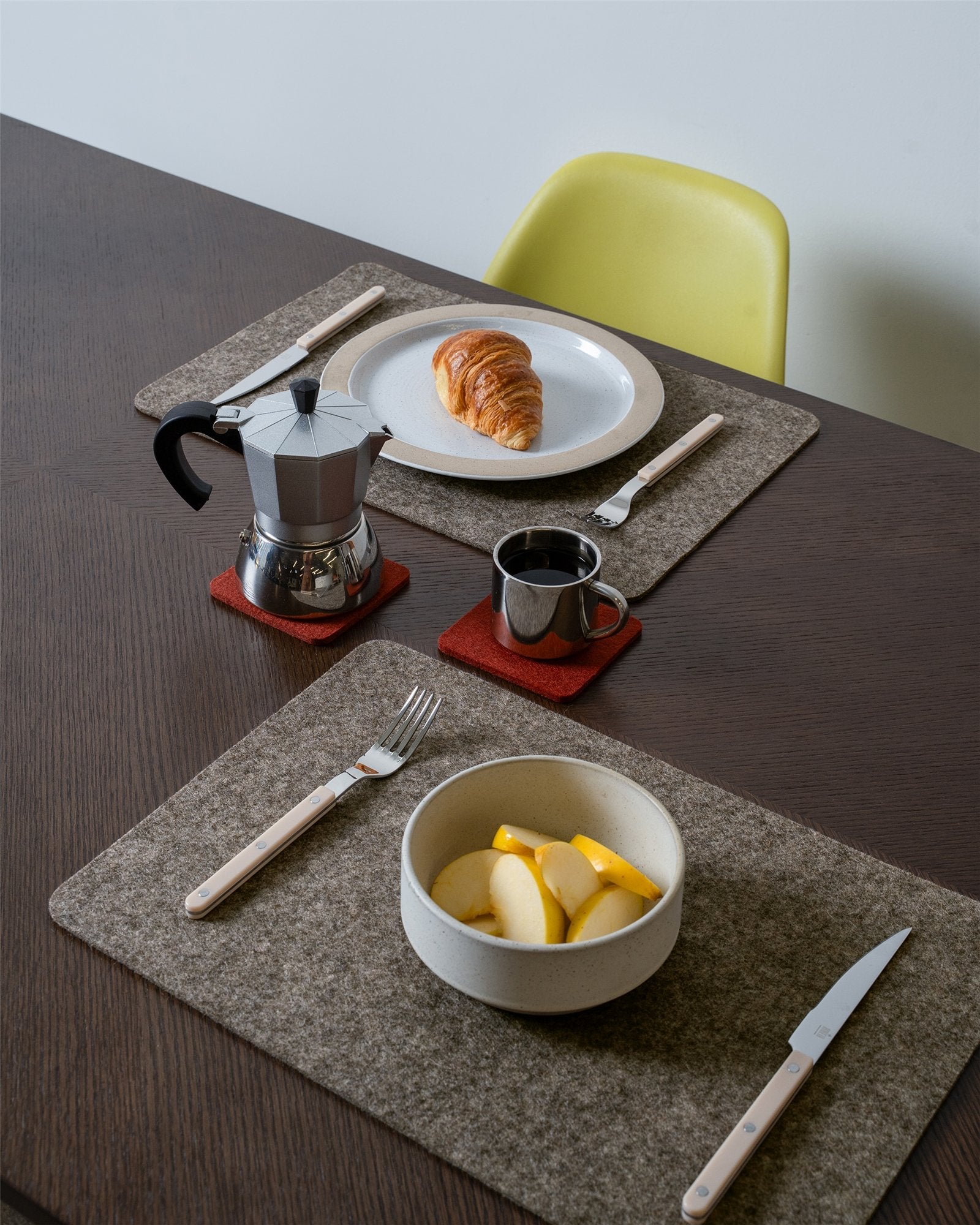 Merino Wool Rectangle Placemat