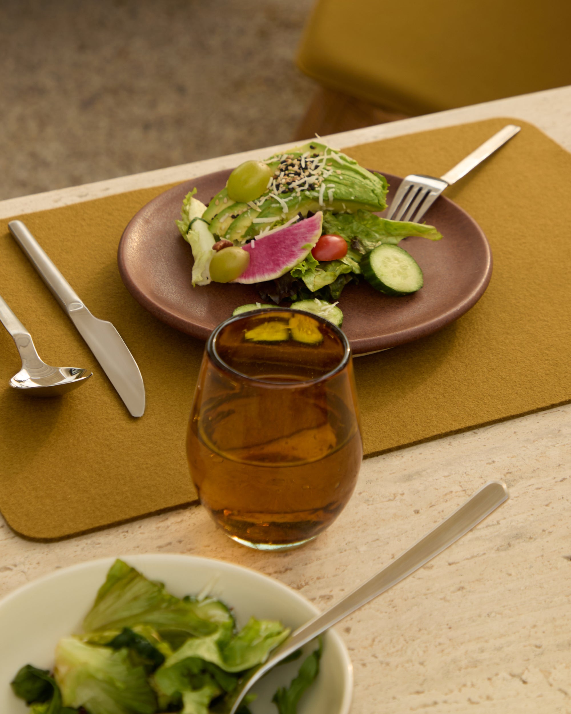 Merino Wool Rectangle Placemat - 4 Pack