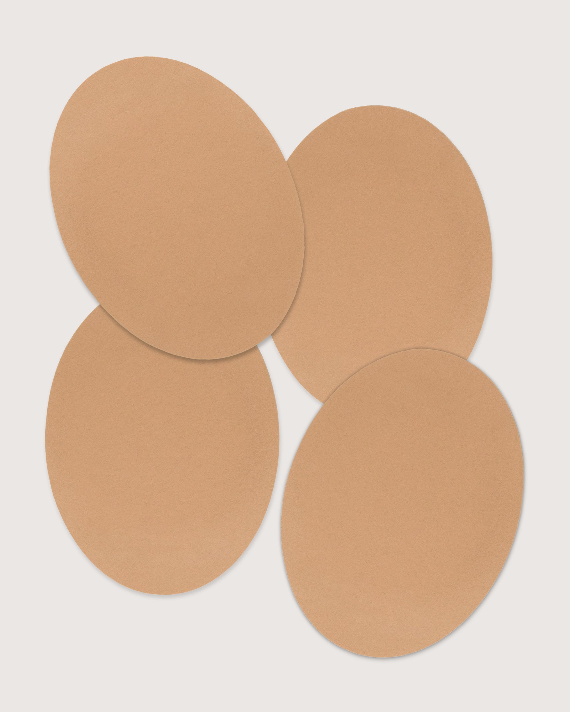 Merino Wool Oval Placemat - 4 Pack