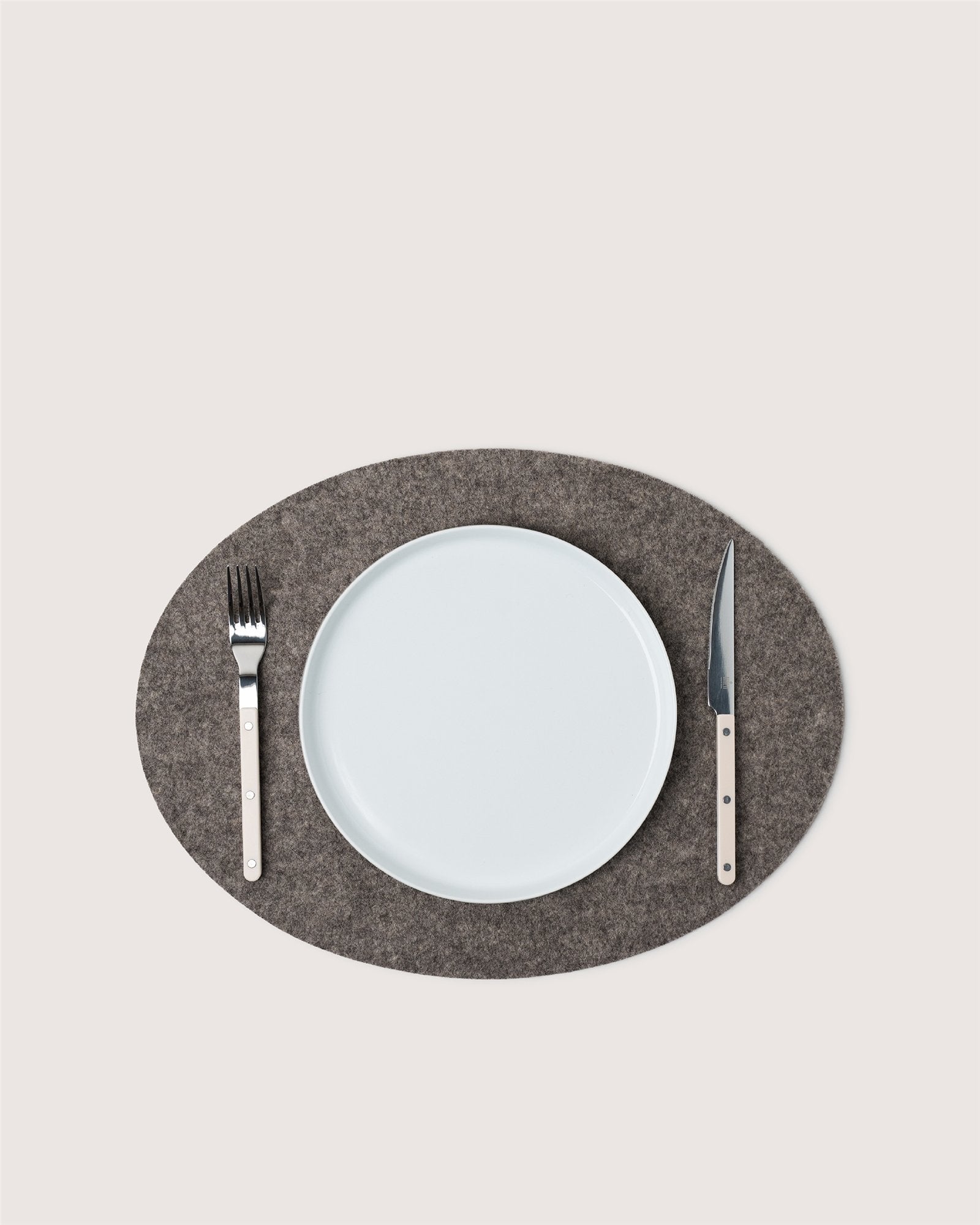Merino Wool Oval Placemat
