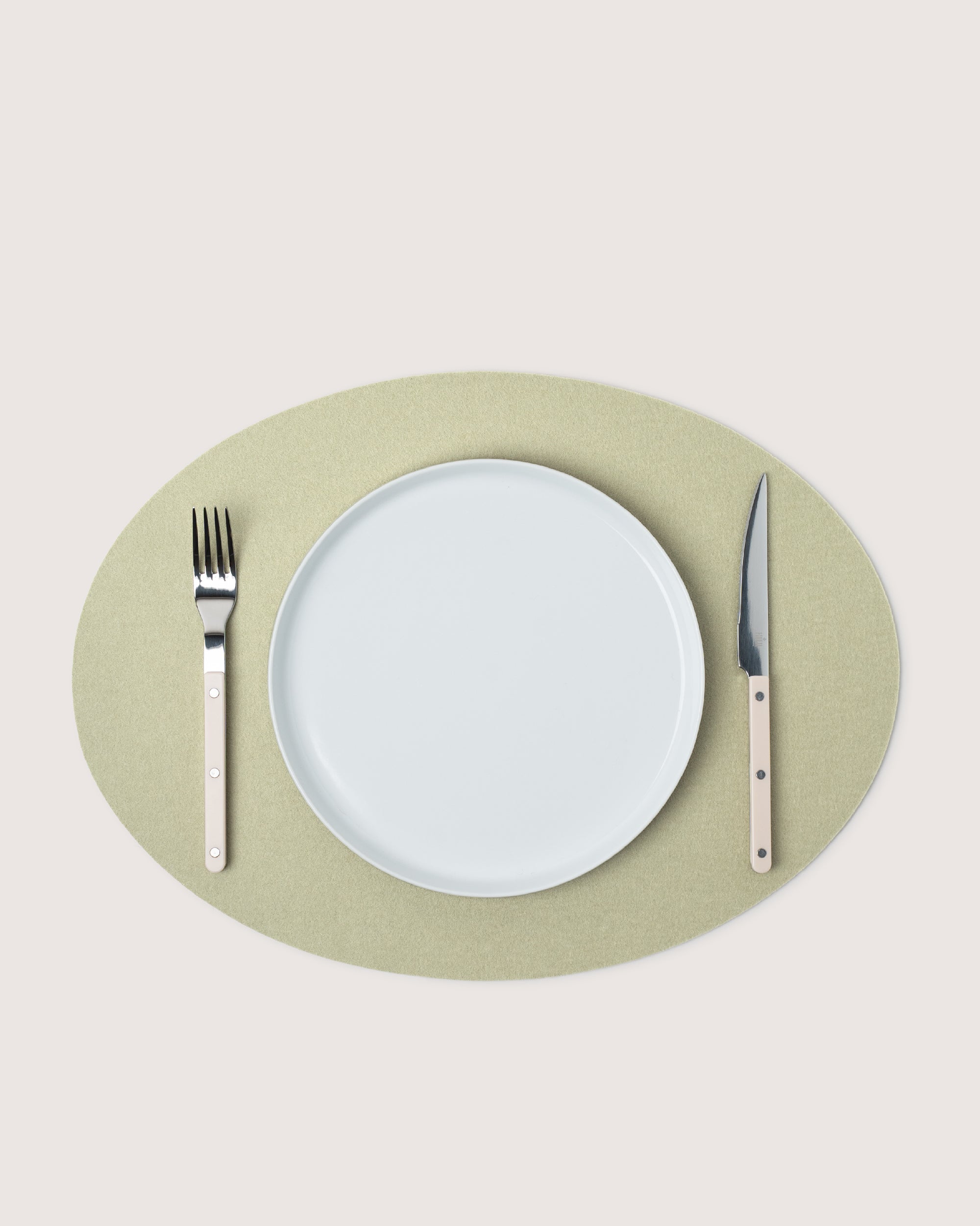 Merino Wool Oval Placemat