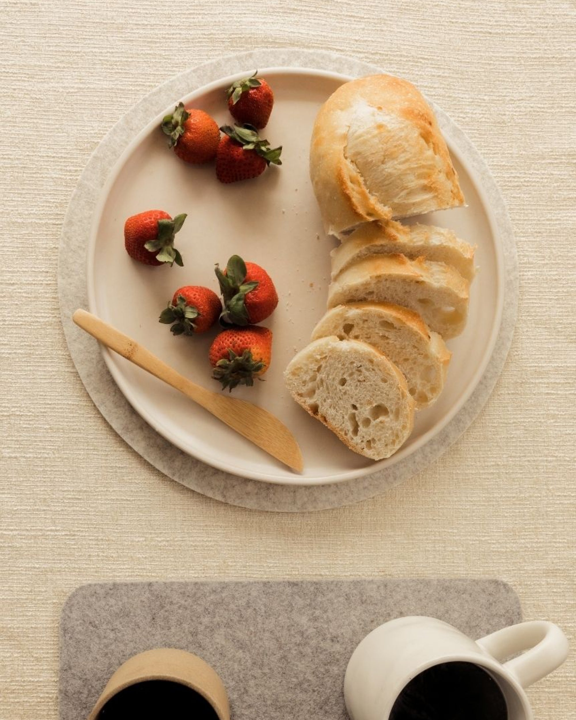Merino Wool 12" Round Trivet