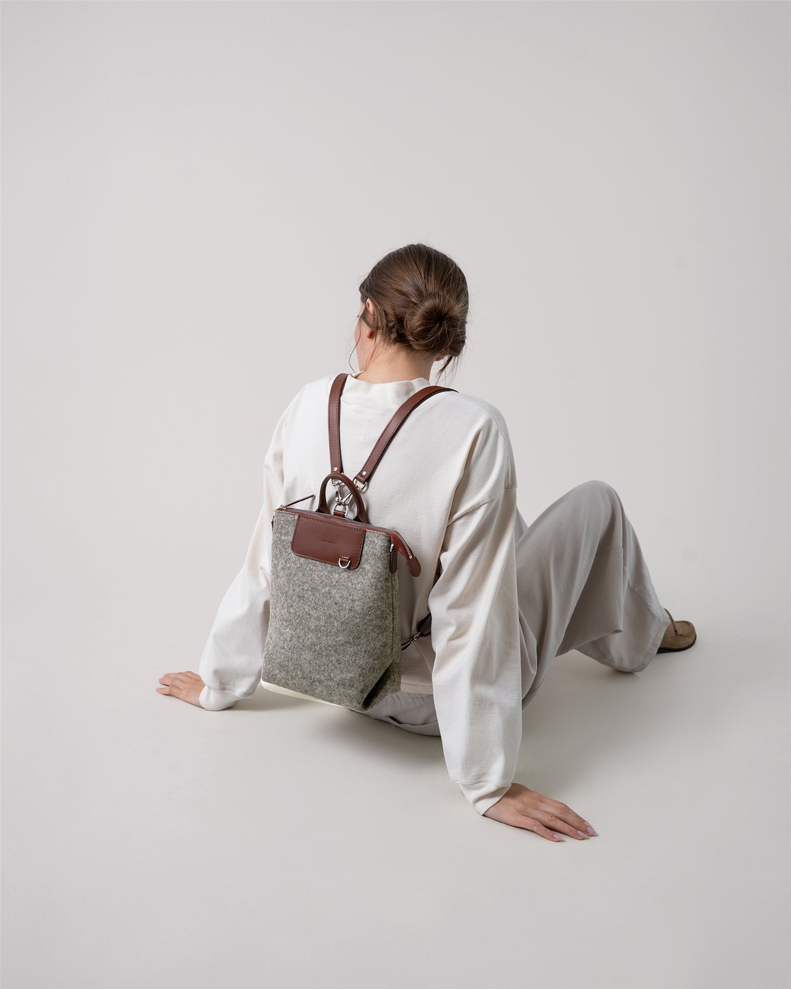Bedford Merino Wool Midi Backpack