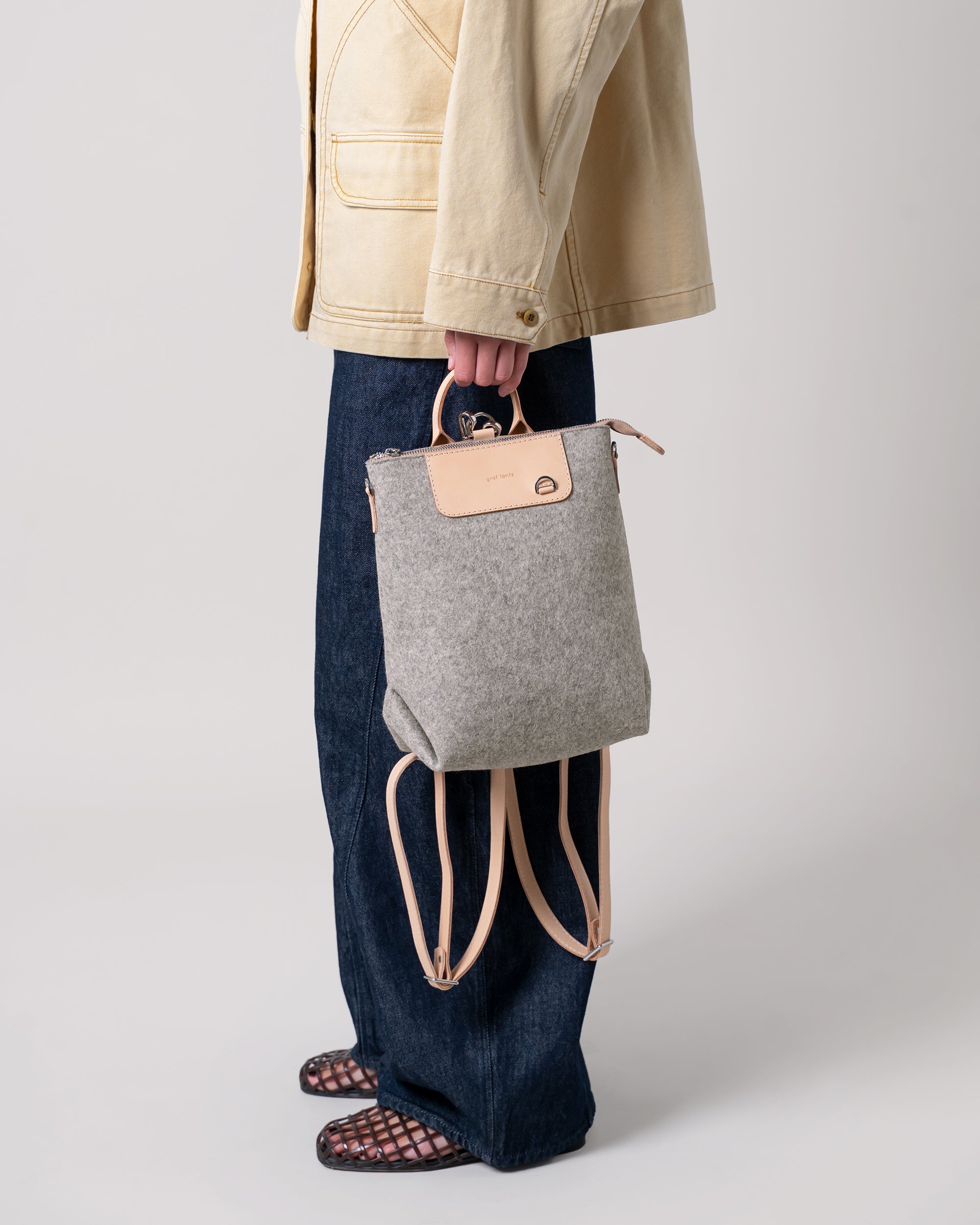 Bedford Merino Wool Midi Backpack