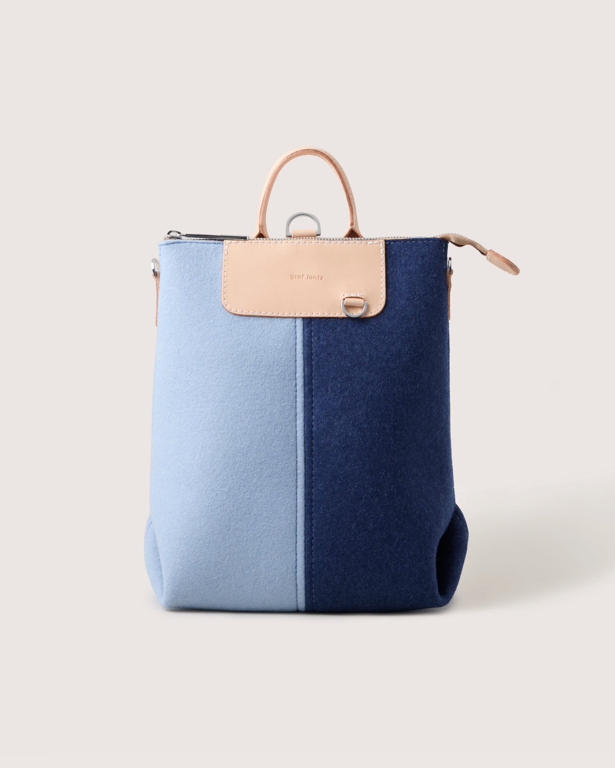 Bedford Merino Wool Midi Colorblock Backpack — Final Sale
