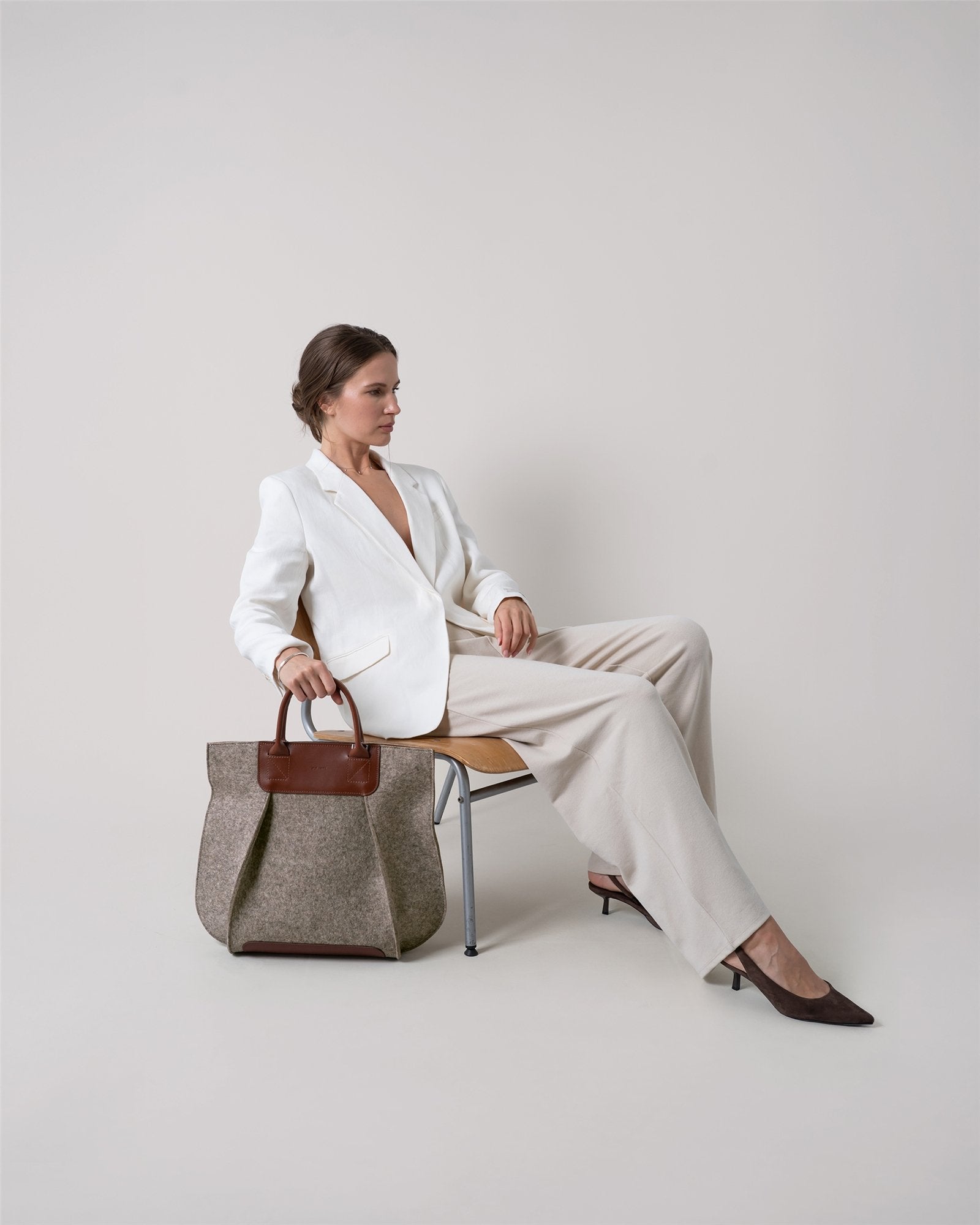 Frankie Merino Wool Tote
