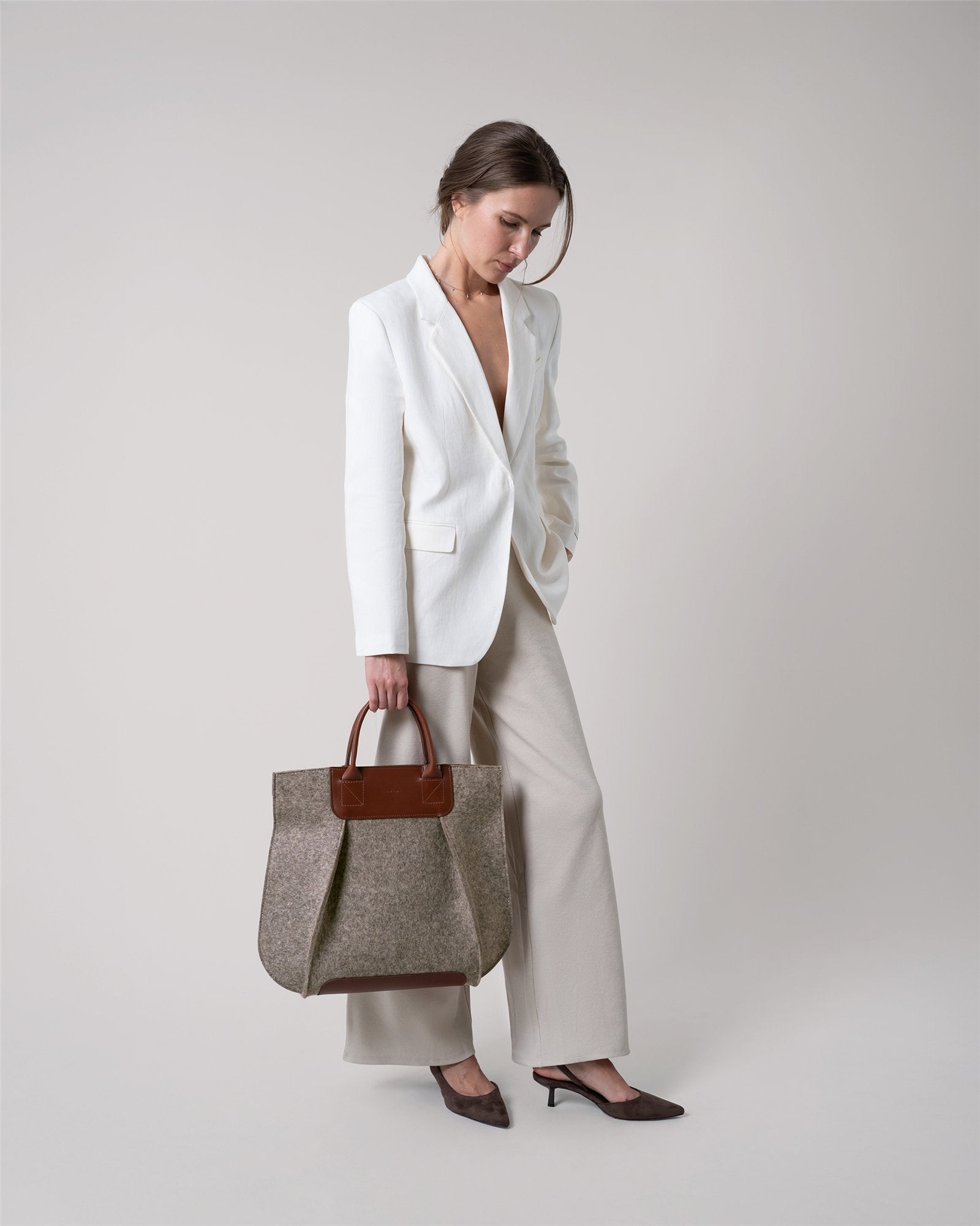 Frankie Merino Wool Tote