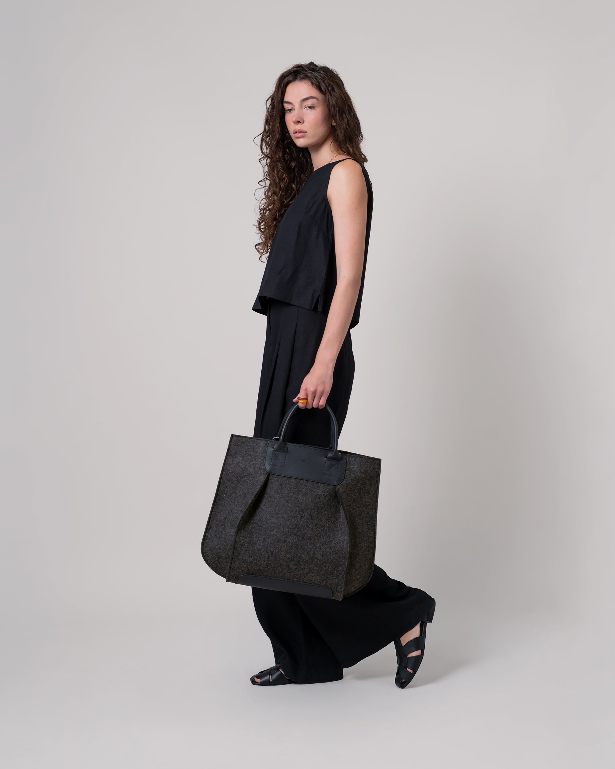 Frankie Merino Wool Tote