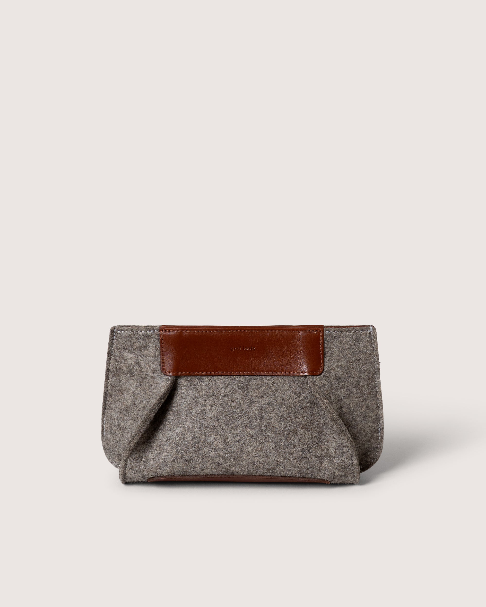 Frankie Merino Wool Clutch