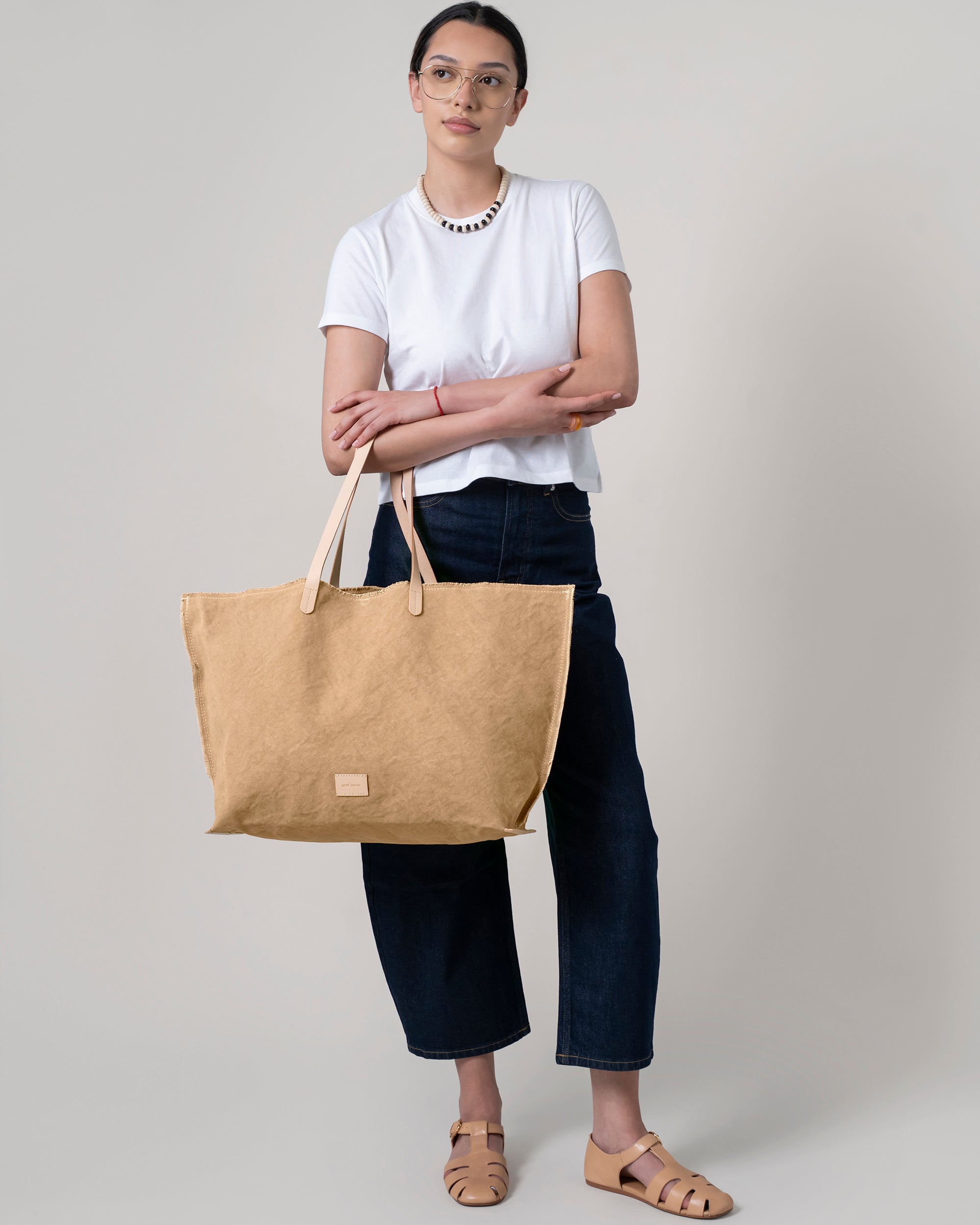 Hana Canvas Boat Bag