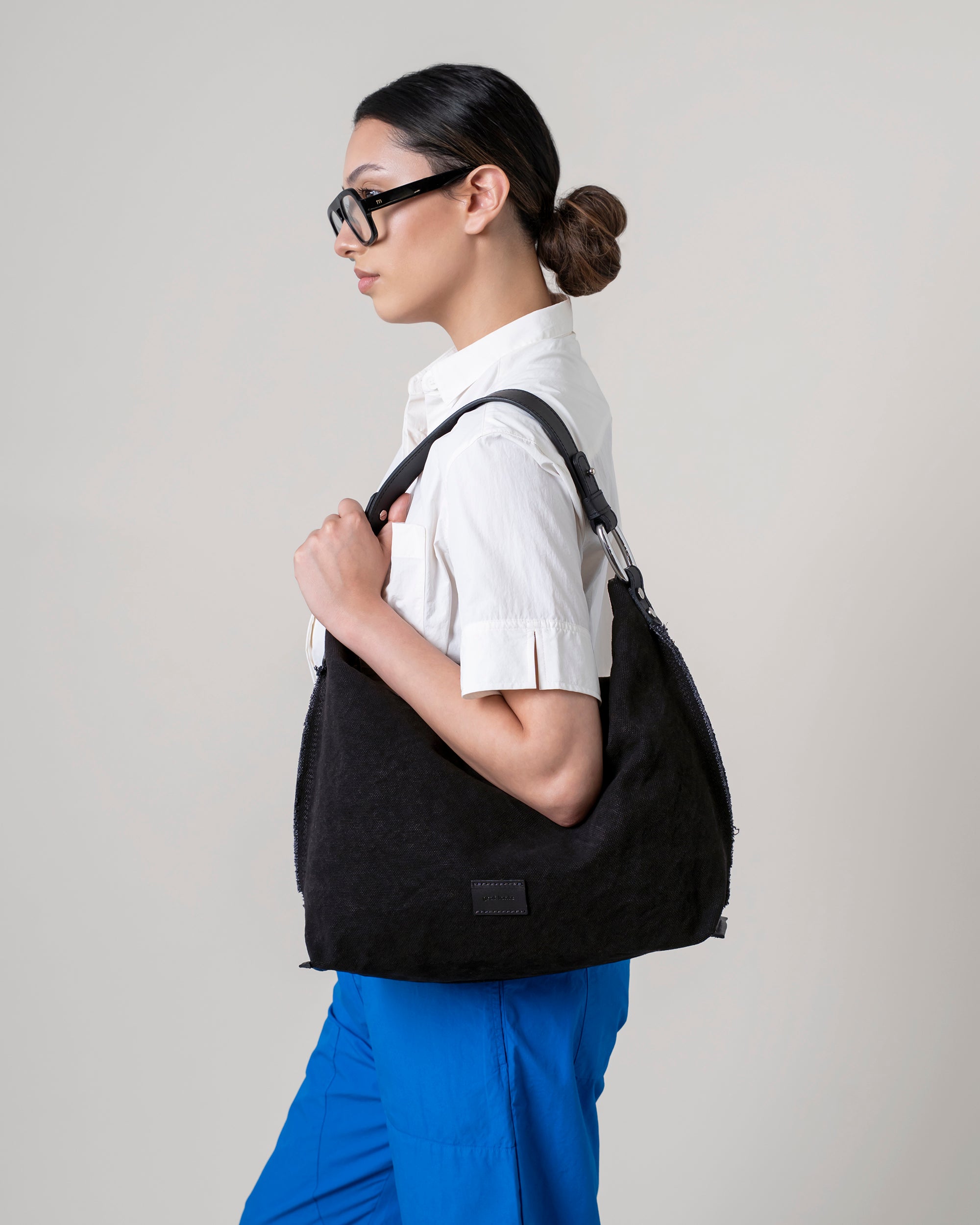 Hana Canvas Hobo Bag