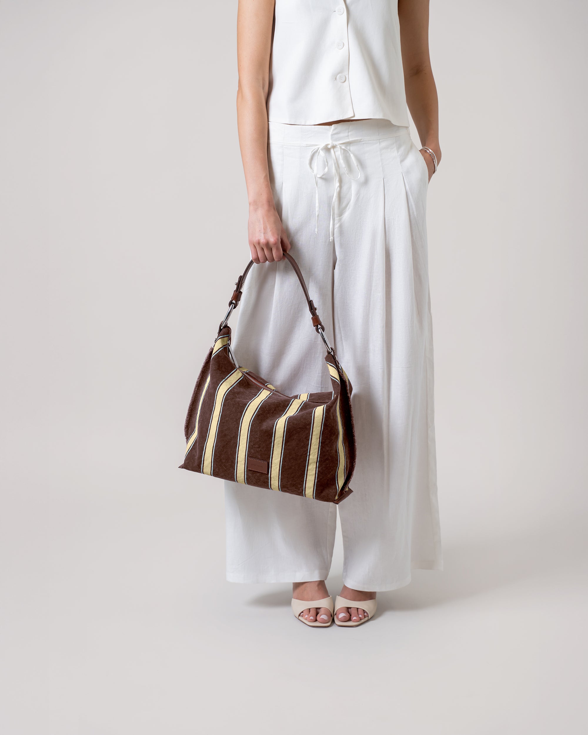Hana Canvas Hobo Bag