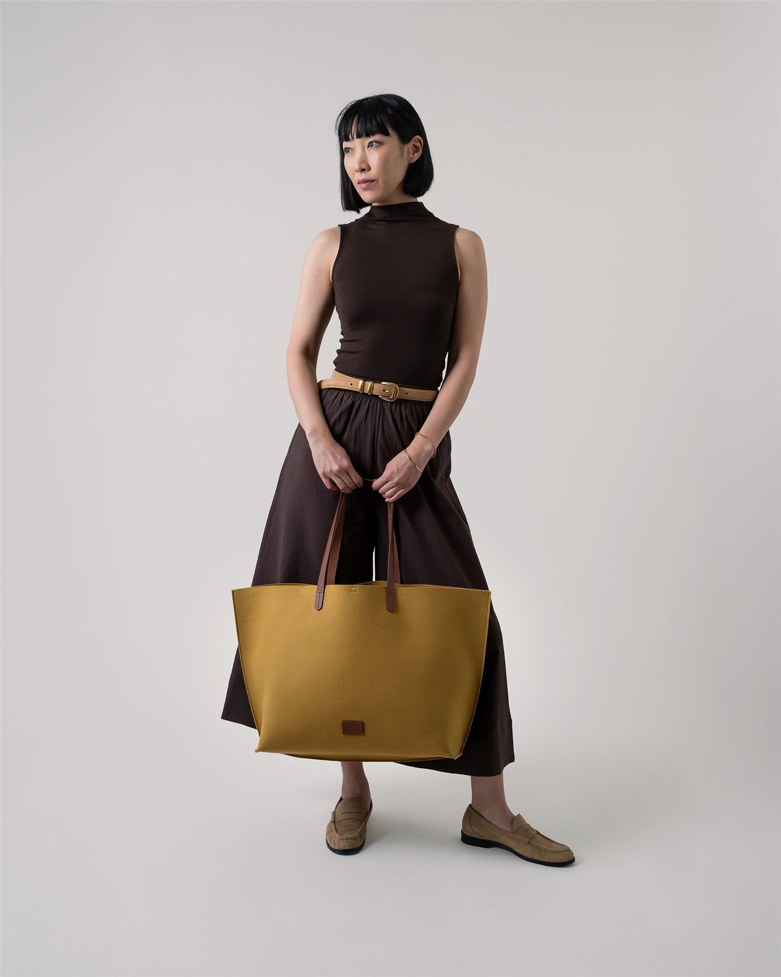 Hana Merino Wool Boat Bag