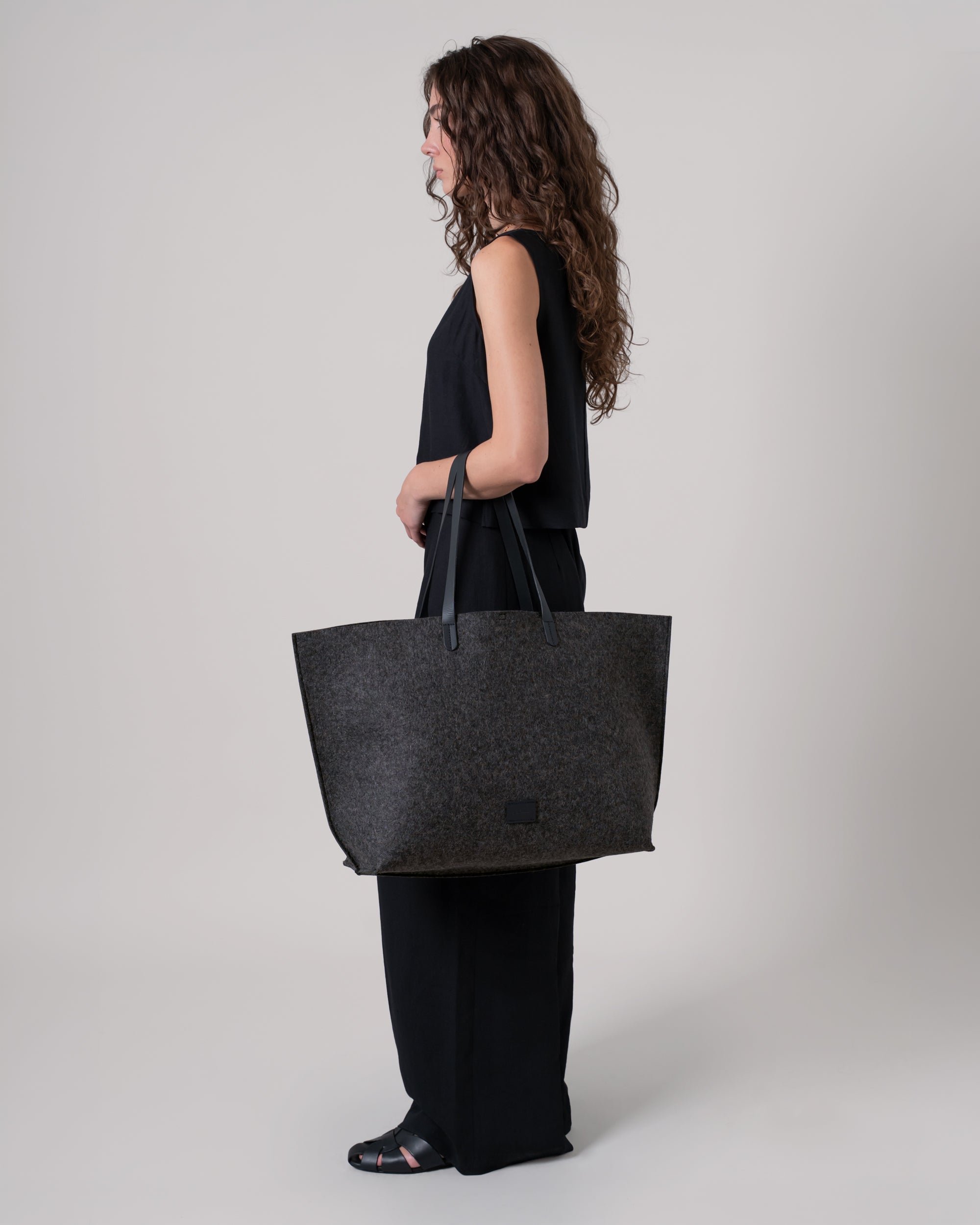 Hana Merino Wool Boat Bag