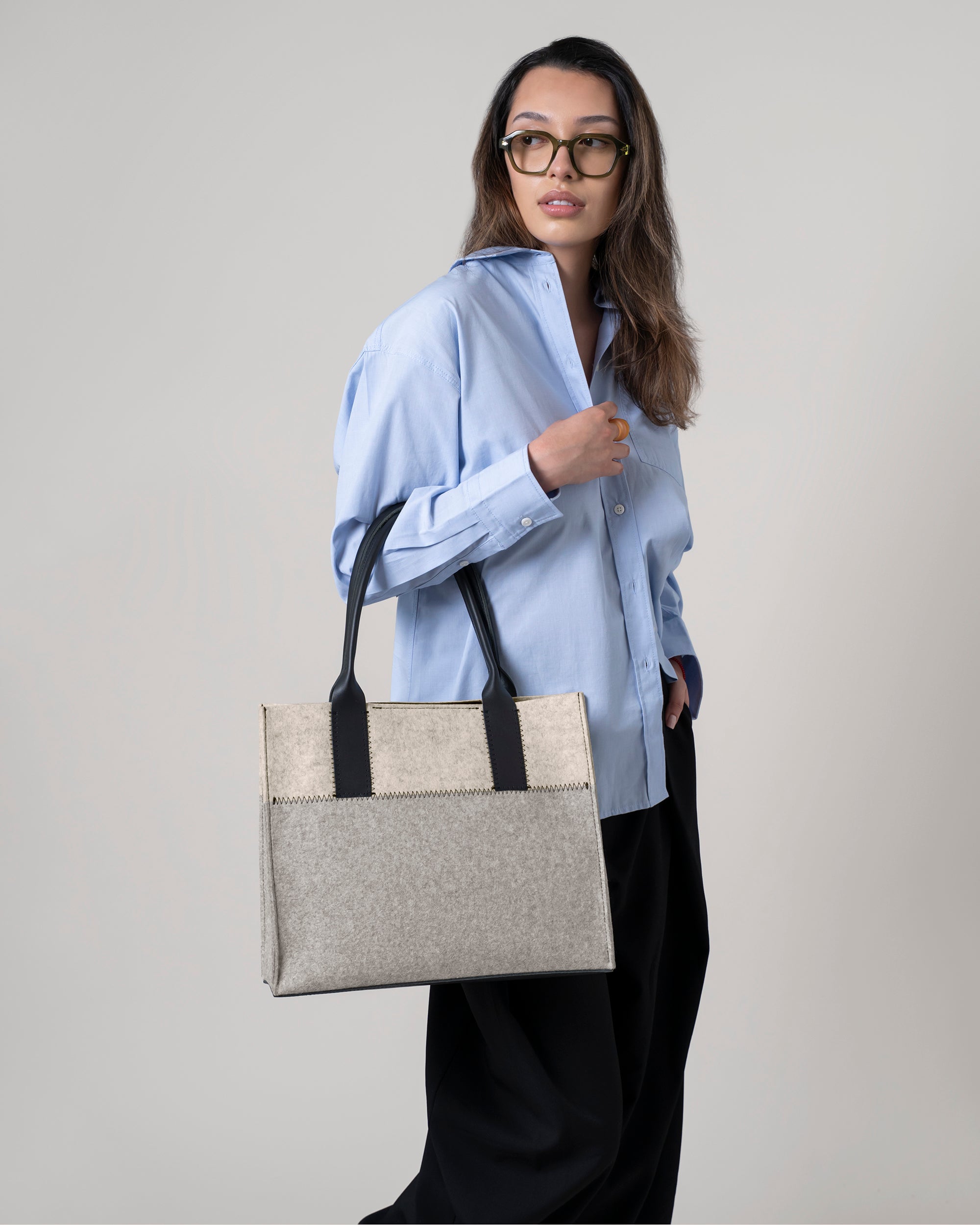 Jaunt Merino Wool Midi Tote