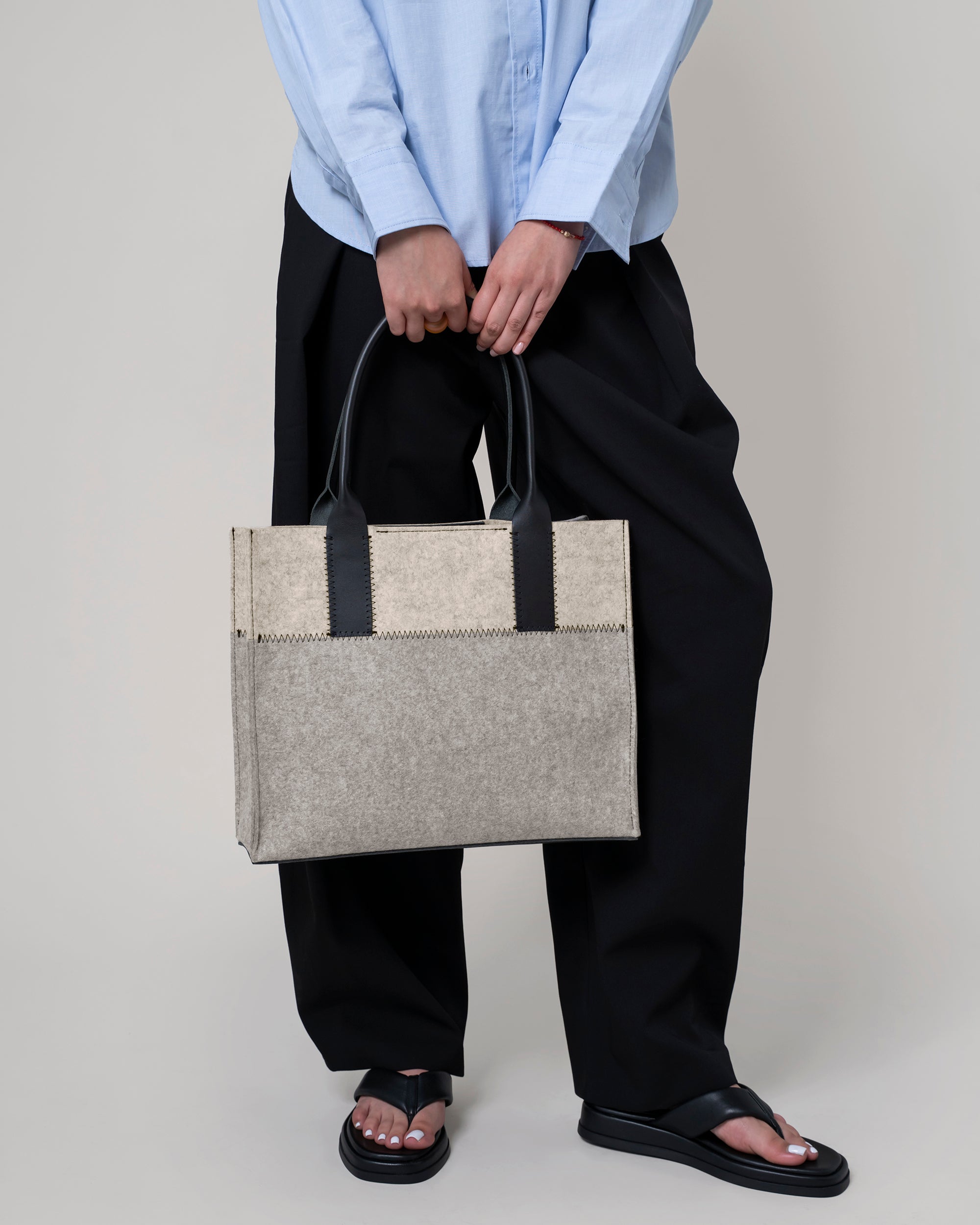 Jaunt Merino Wool Midi Tote