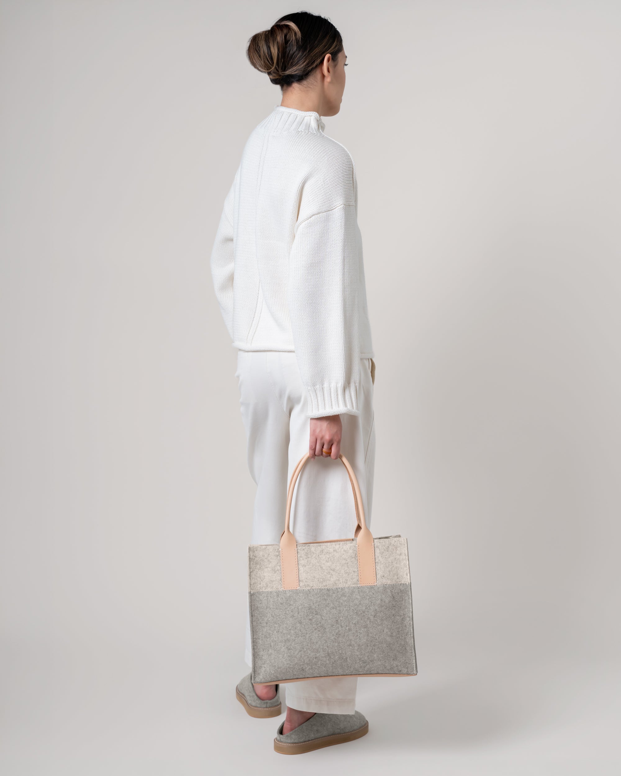 Jaunt Merino Wool Midi Tote