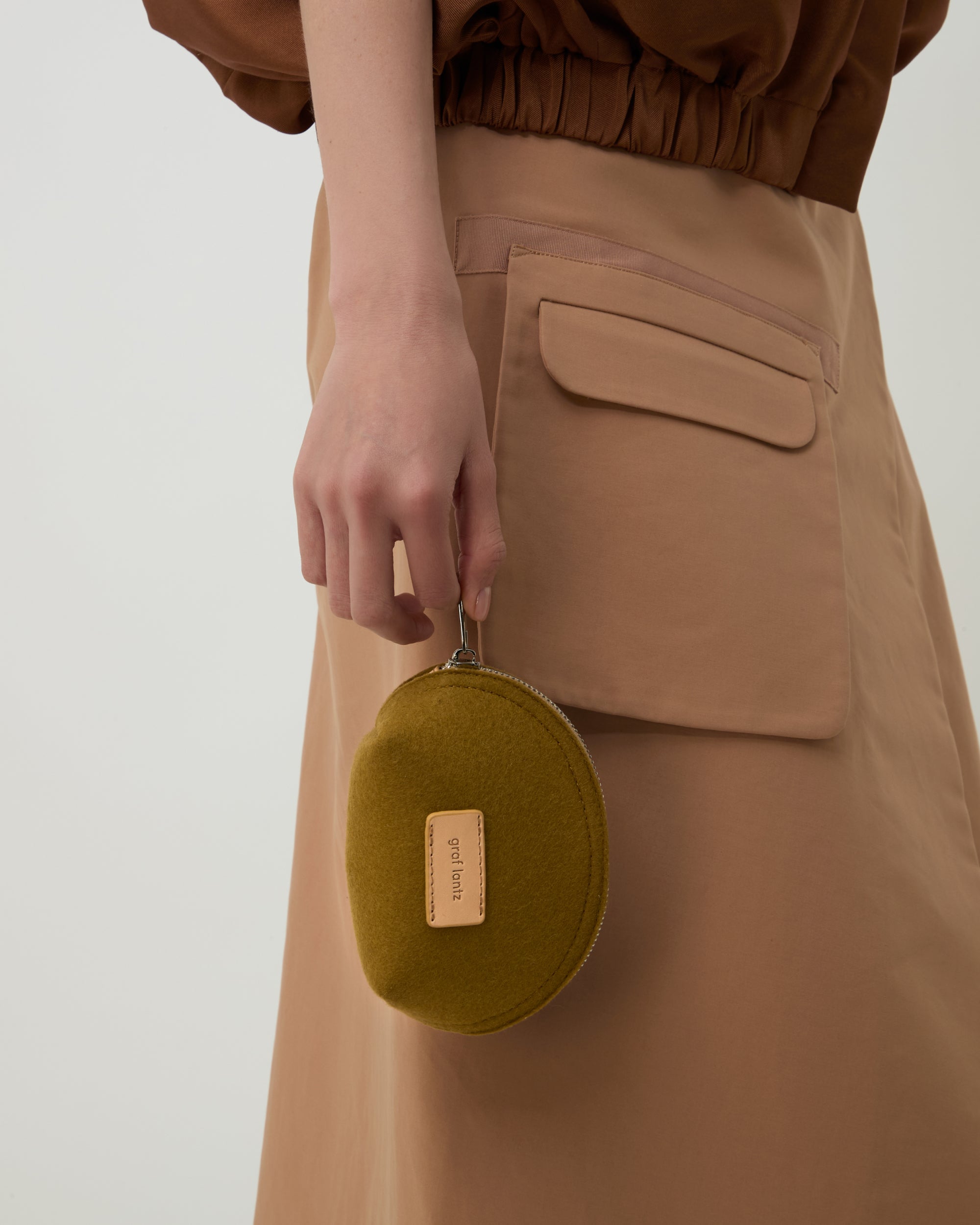 Pochi Merino Wool Small Pouch