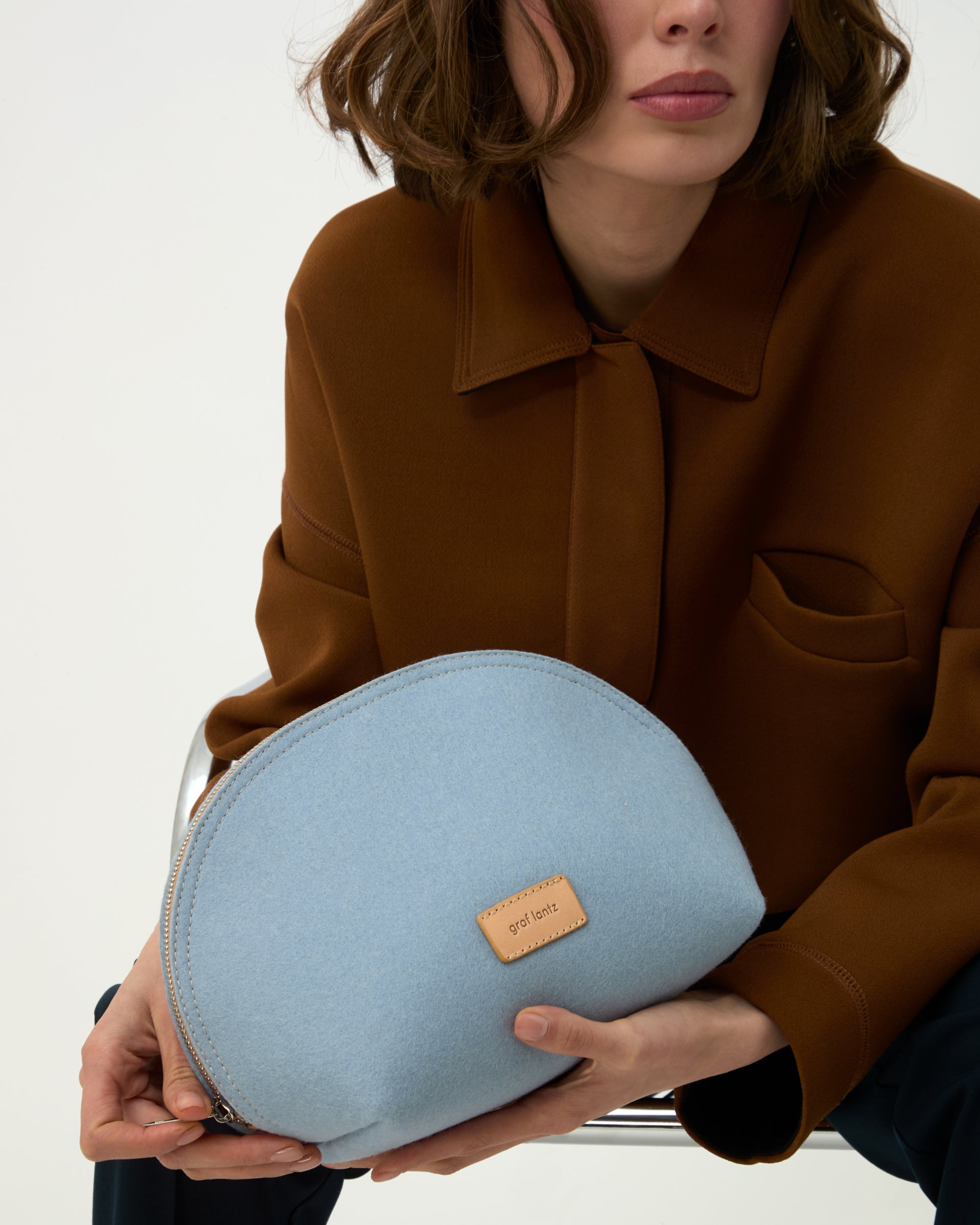 Pochi Merino Wool Large Pouch — Final Sale