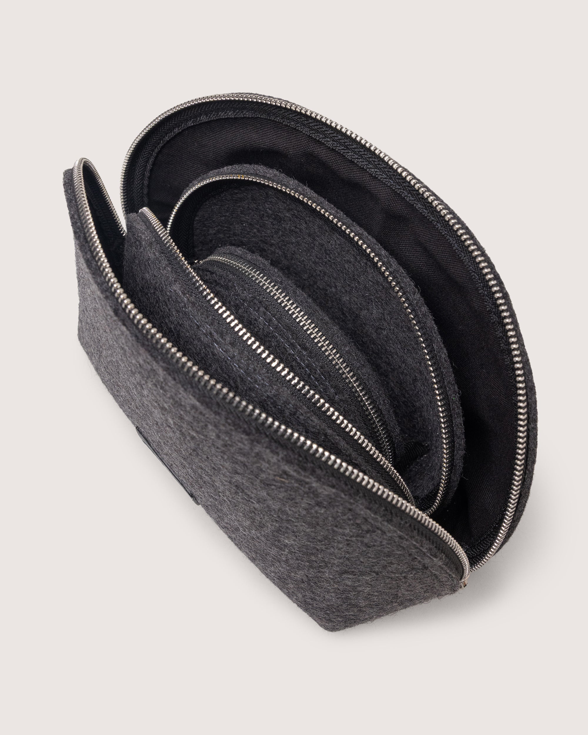 Pochi Merino Wool Large Pouch Set
