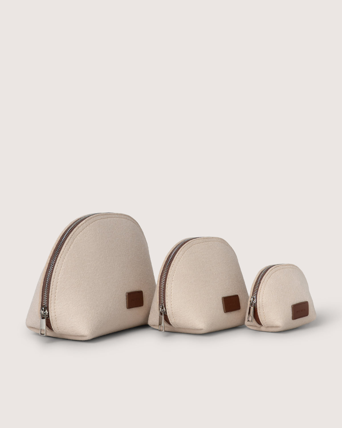 Pochi Merino Wool Large Pouch Set