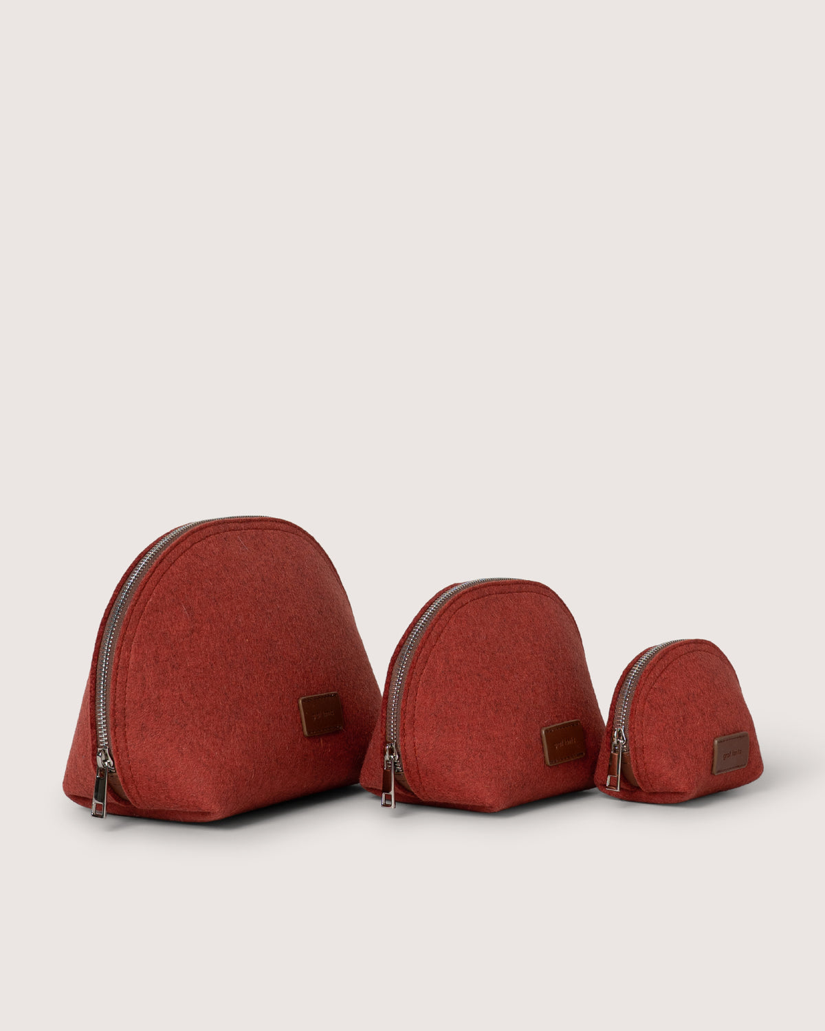 Pochi Merino Wool Large Pouch Set
