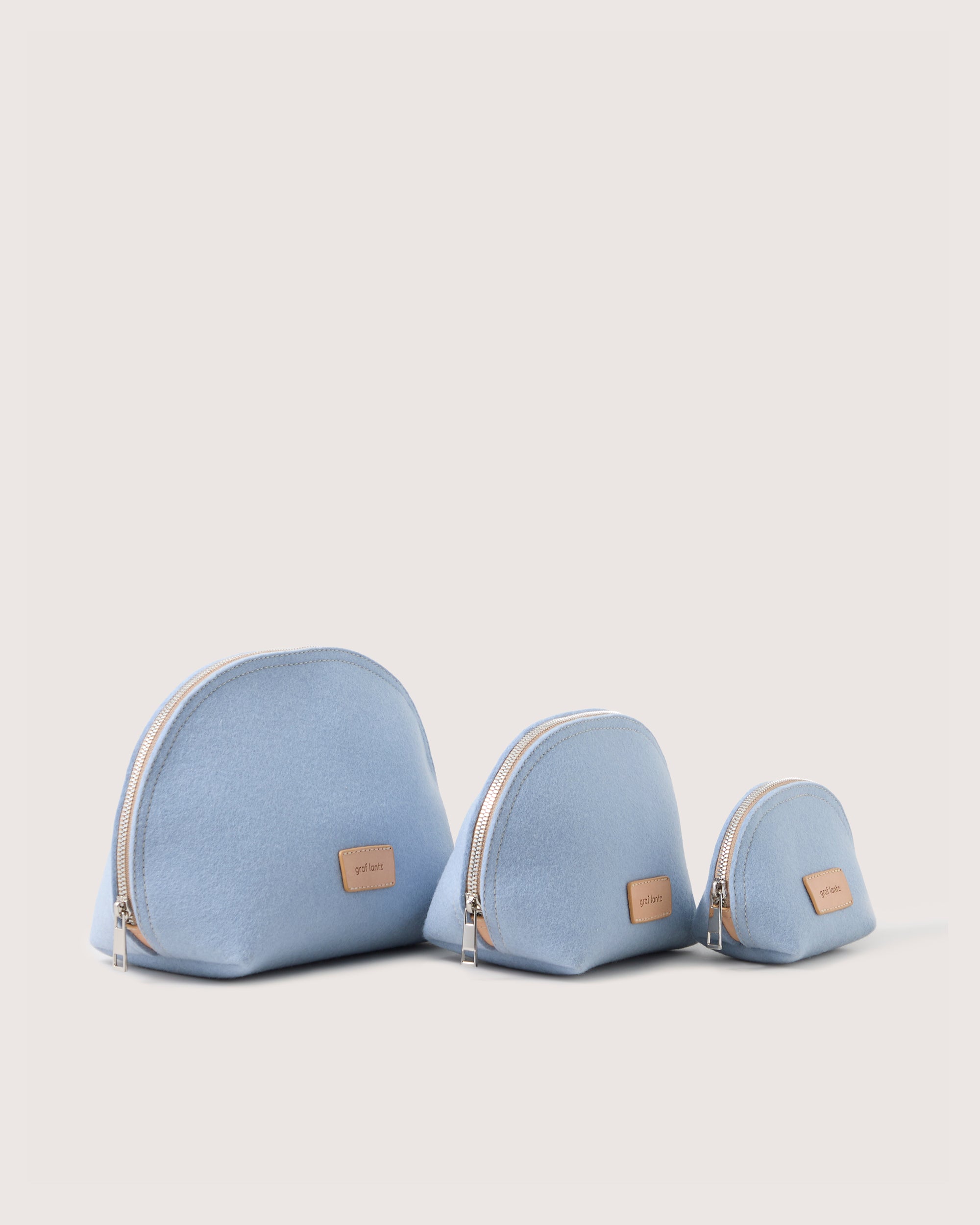 Pochi Merino Wool Large Pouch Set