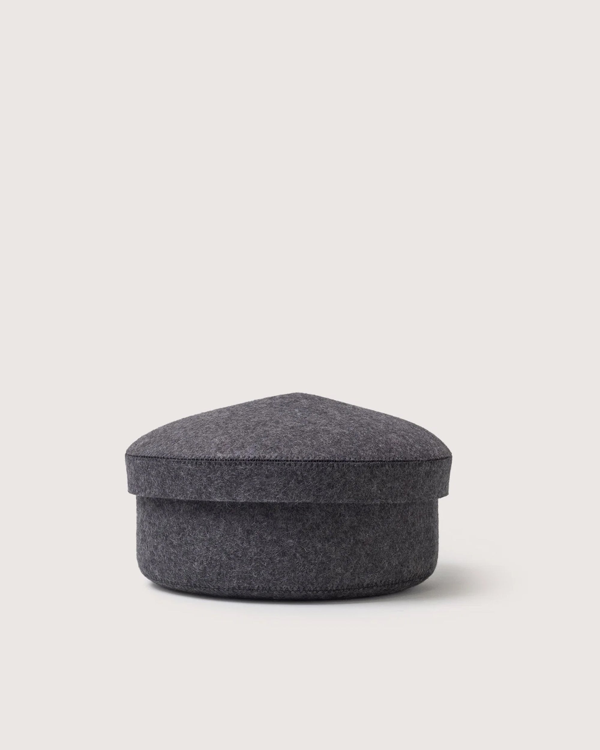 Merino Wool Medium Bin w/ Lid