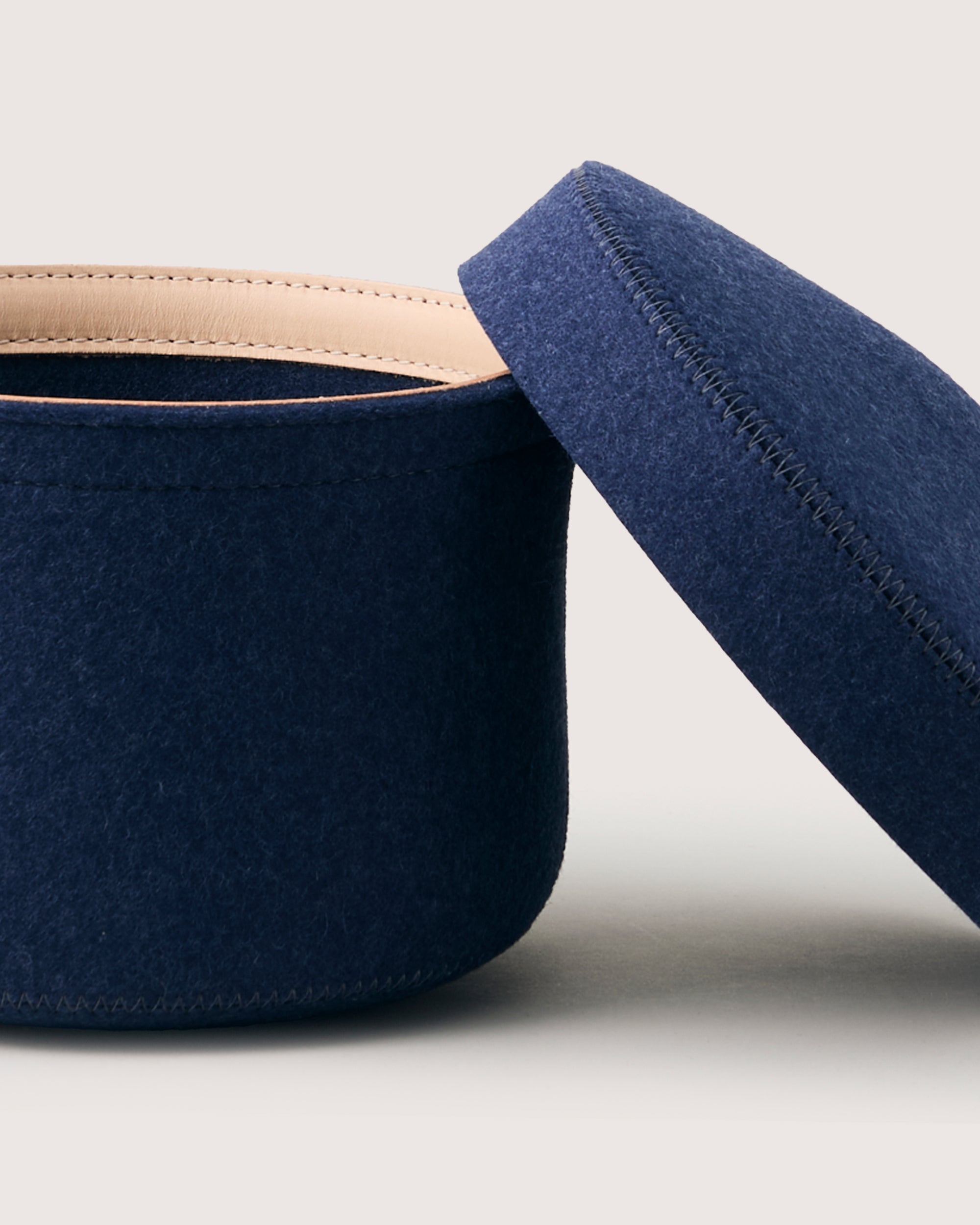 Merino Wool Small Bin w/ Lid — Final Sale