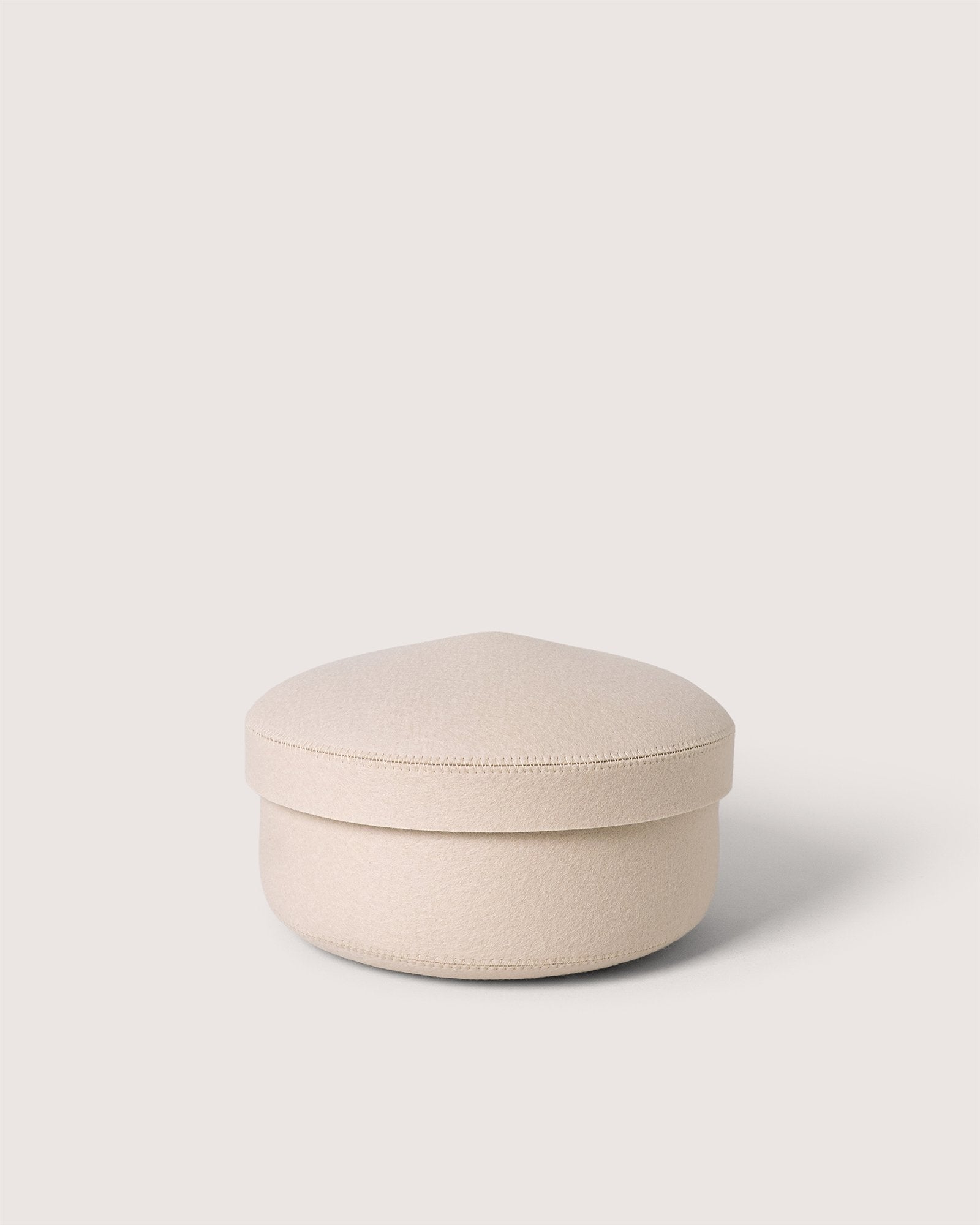 Merino Wool Medium Bin w/ Lid