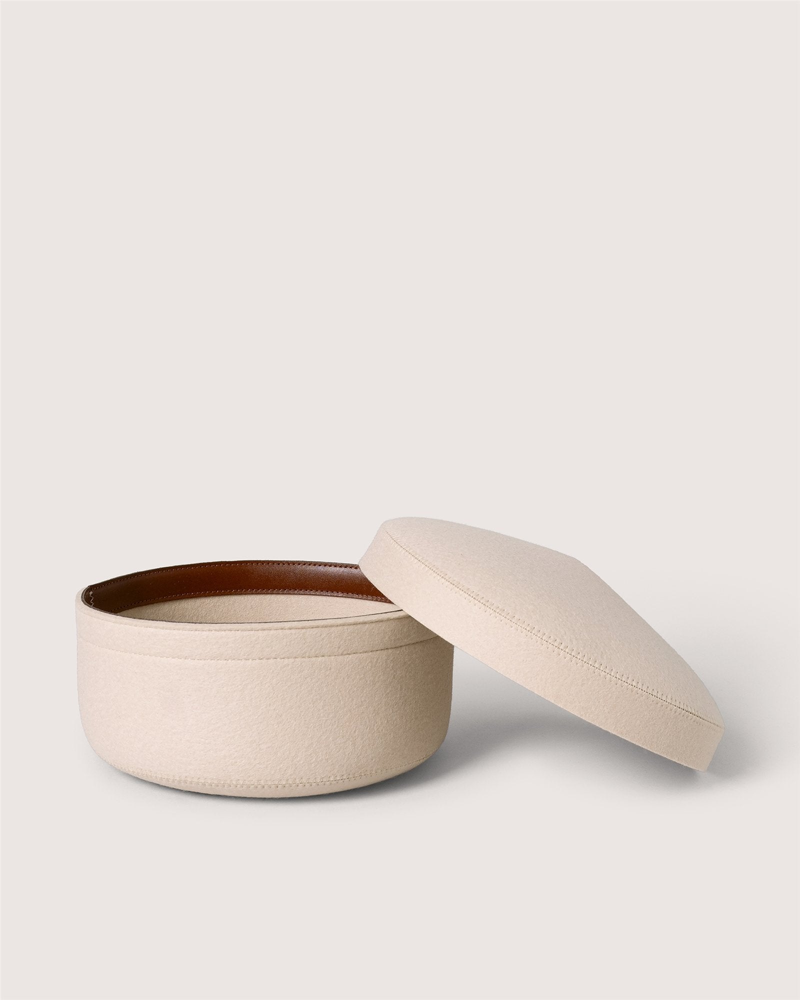 Merino Wool Medium Bin w/ Lid