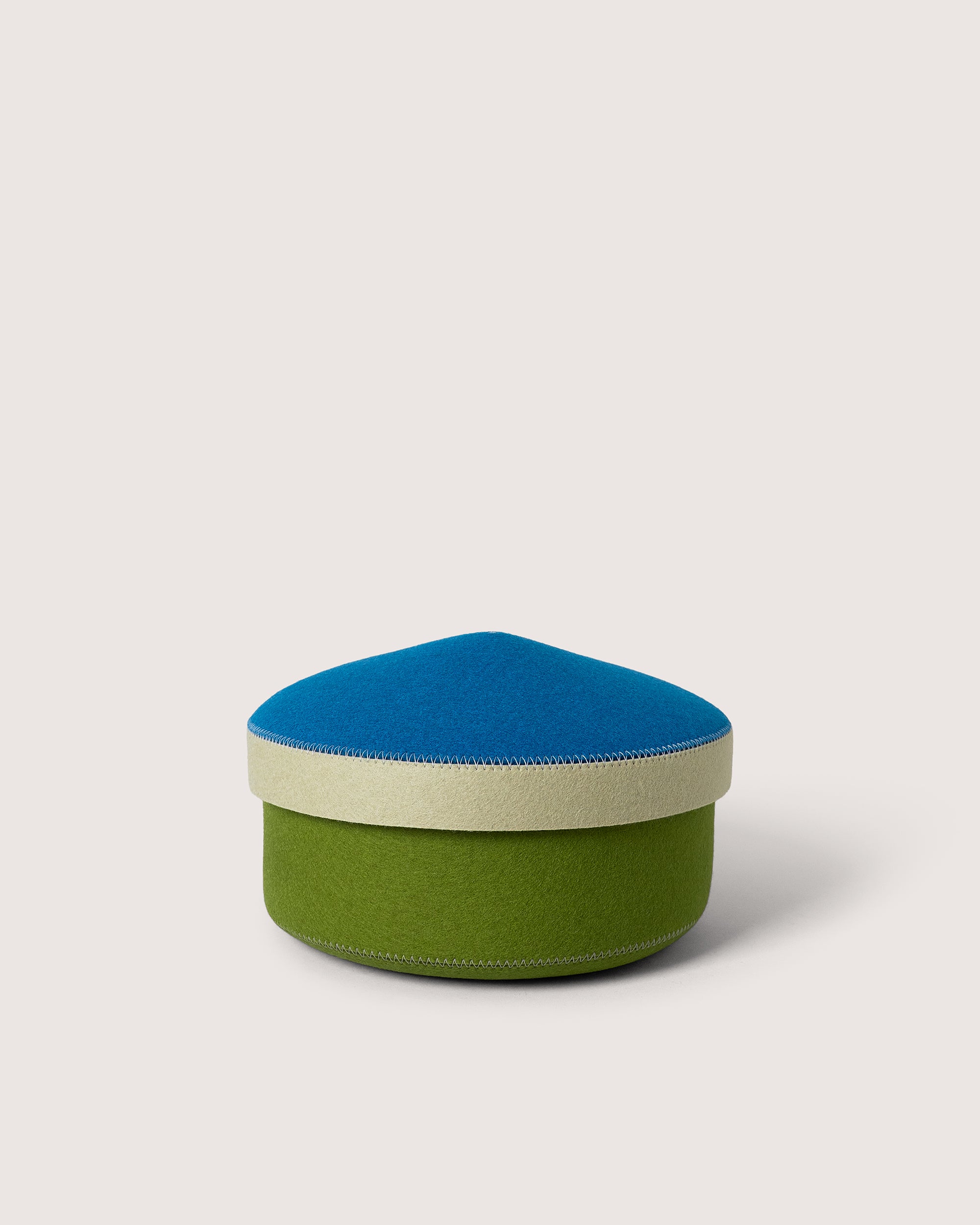 Merino Wool Medium Bin w/ Lid