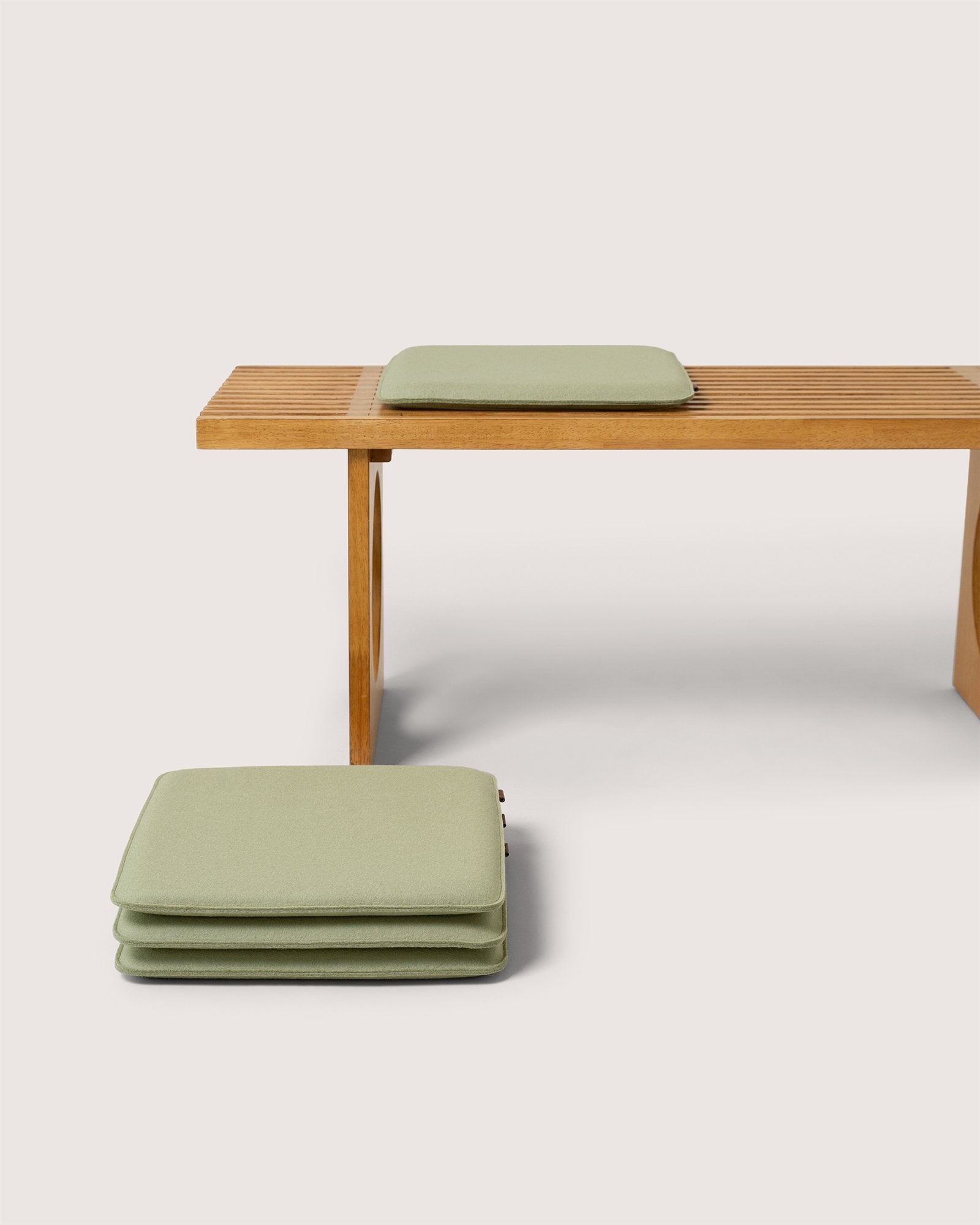 Zabuton Merino Wool Square Seat Cushion