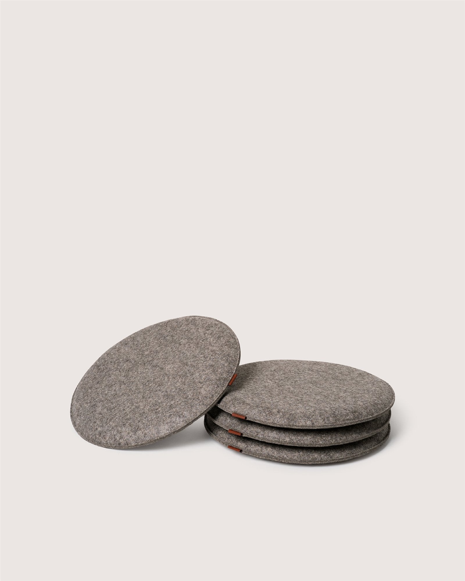 Zabuton Merino Wool Round Seat Cushion - 4 Pack