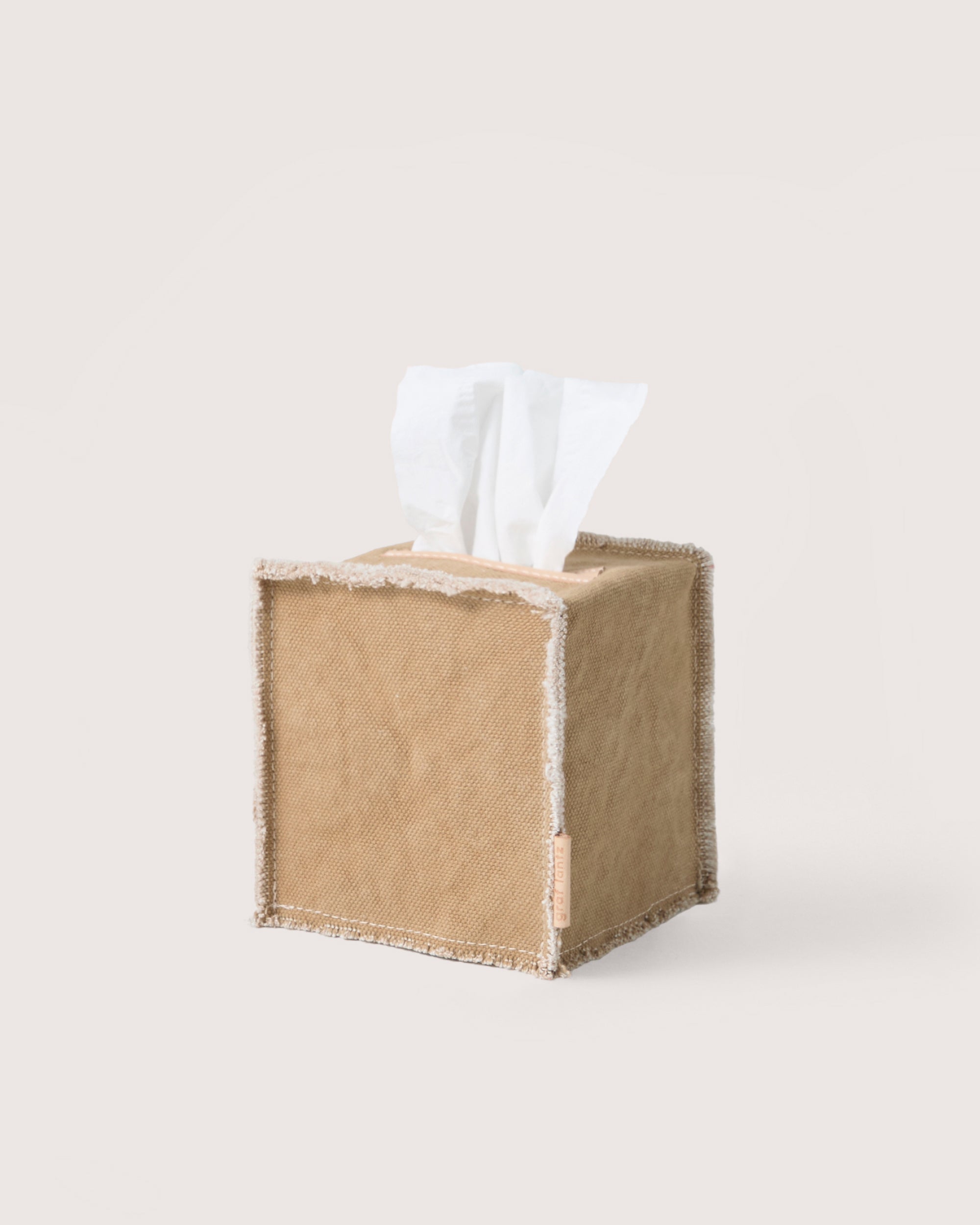 Canvas Tissue Box Cover