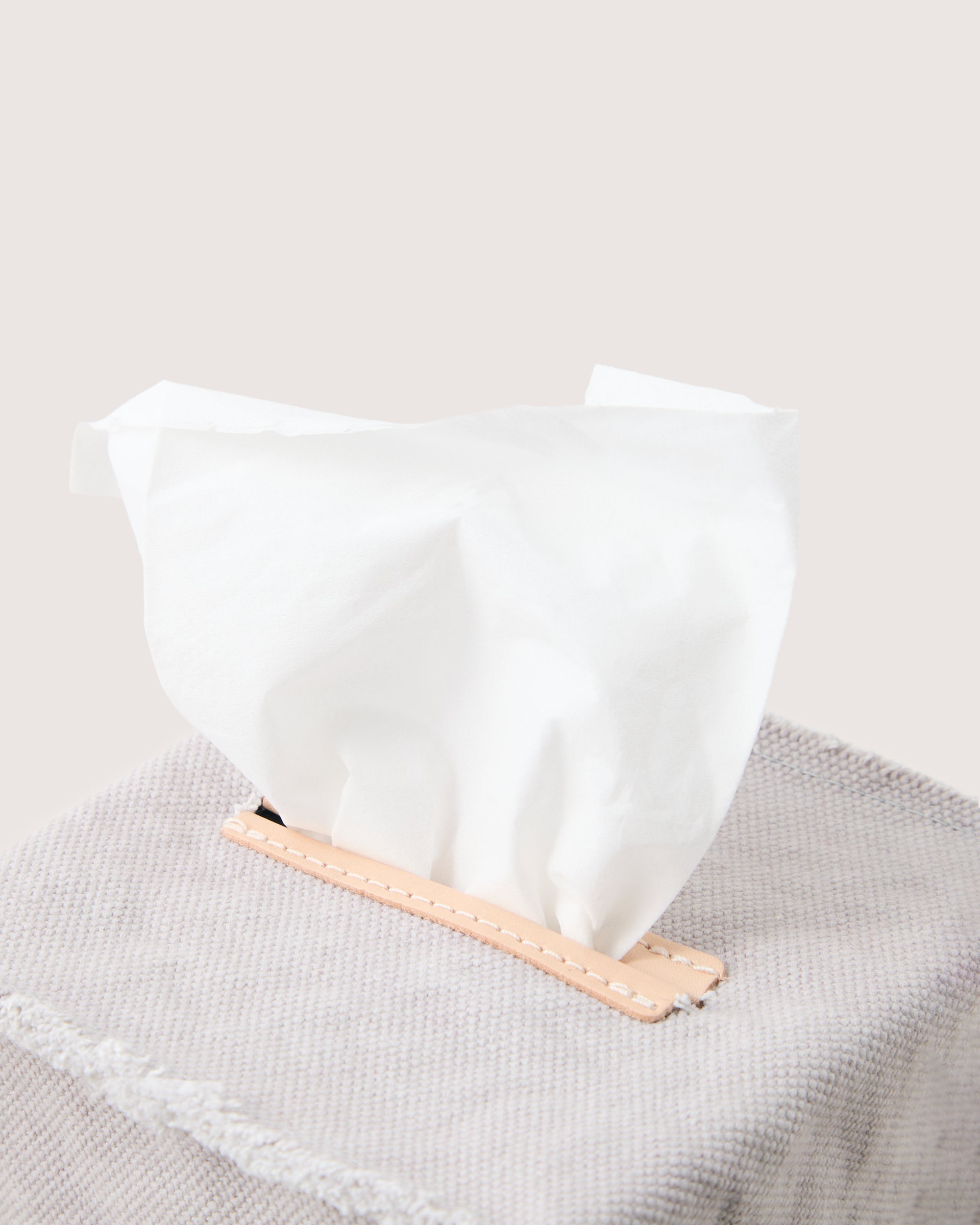 Canvas Tissue Box Cover