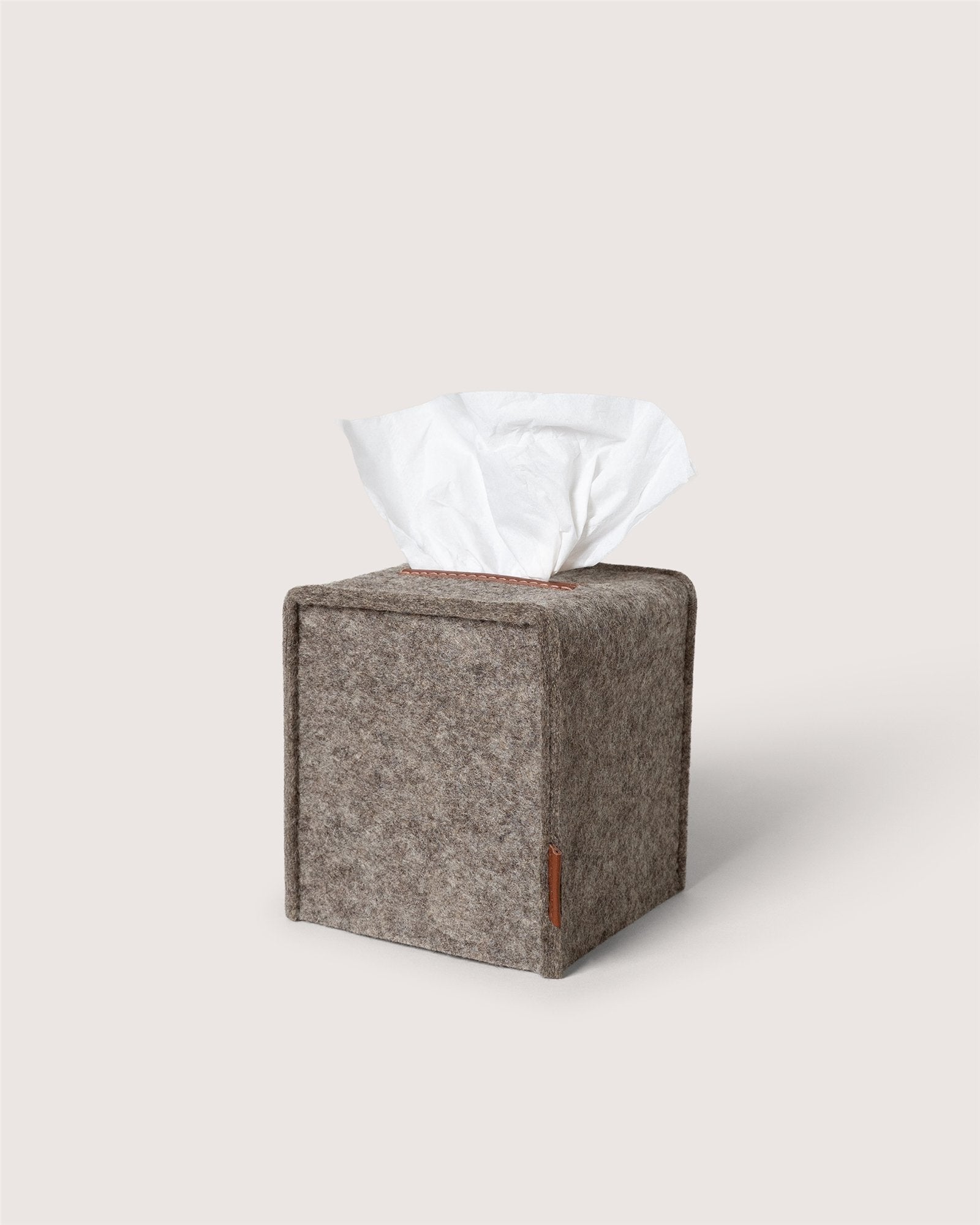 Merino Wool Small Tissue Box Cover