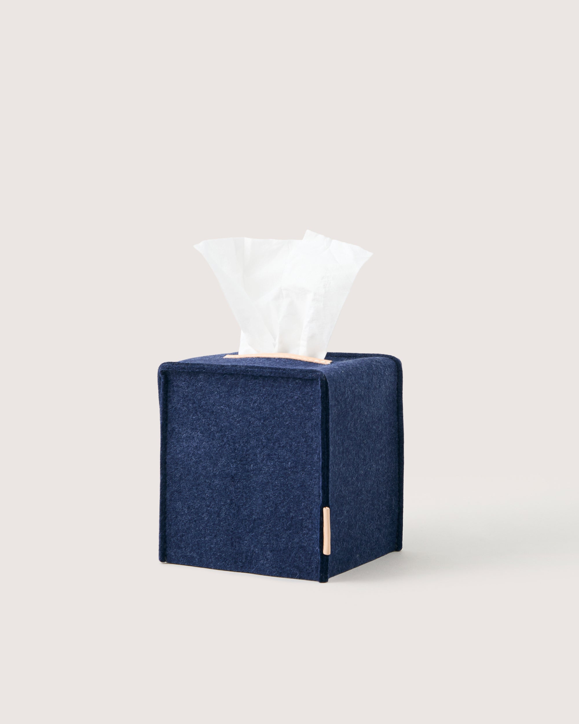 Merino Wool Small Tissue Box Cover — Final Sale