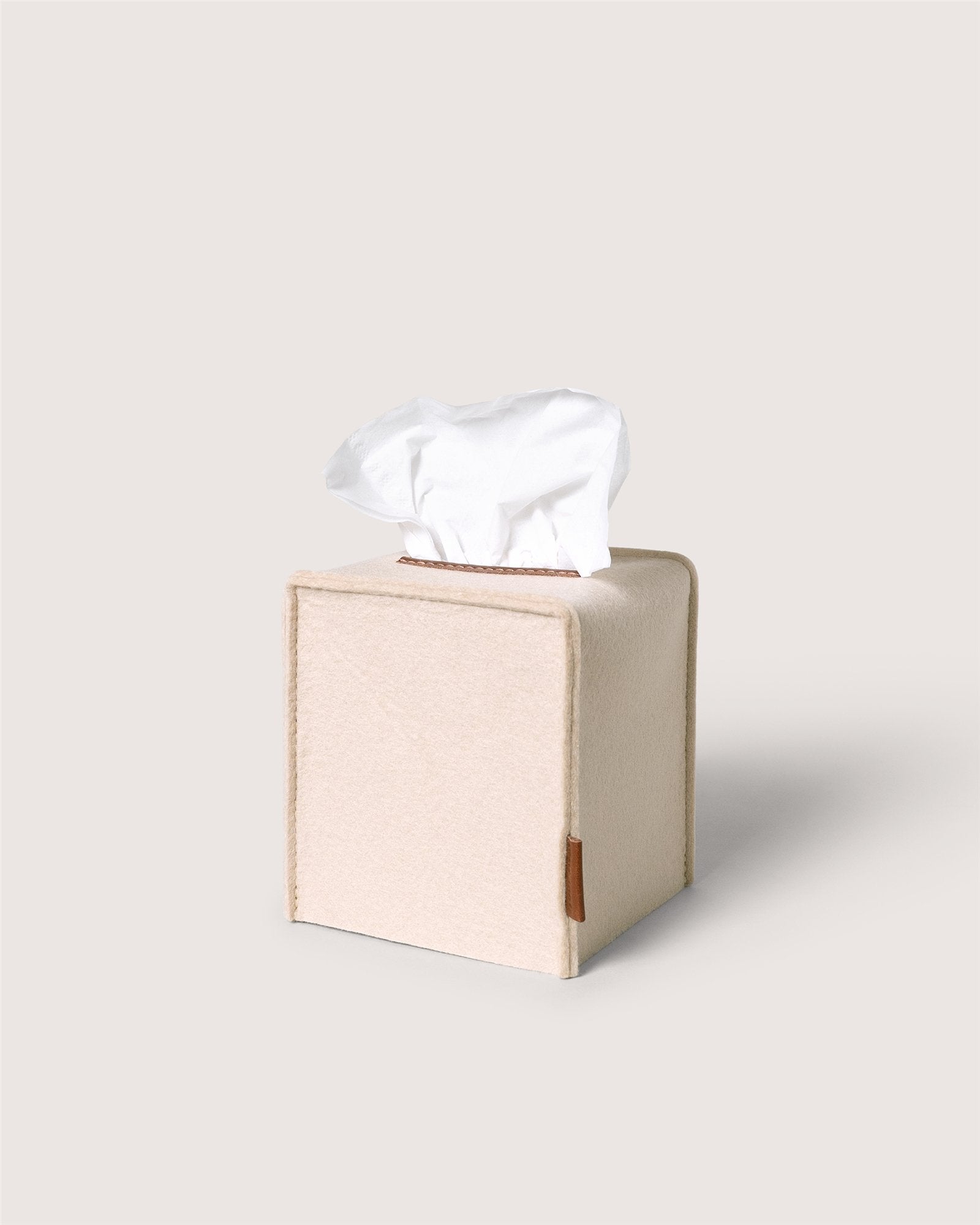 Merino Wool Small Tissue Box Cover