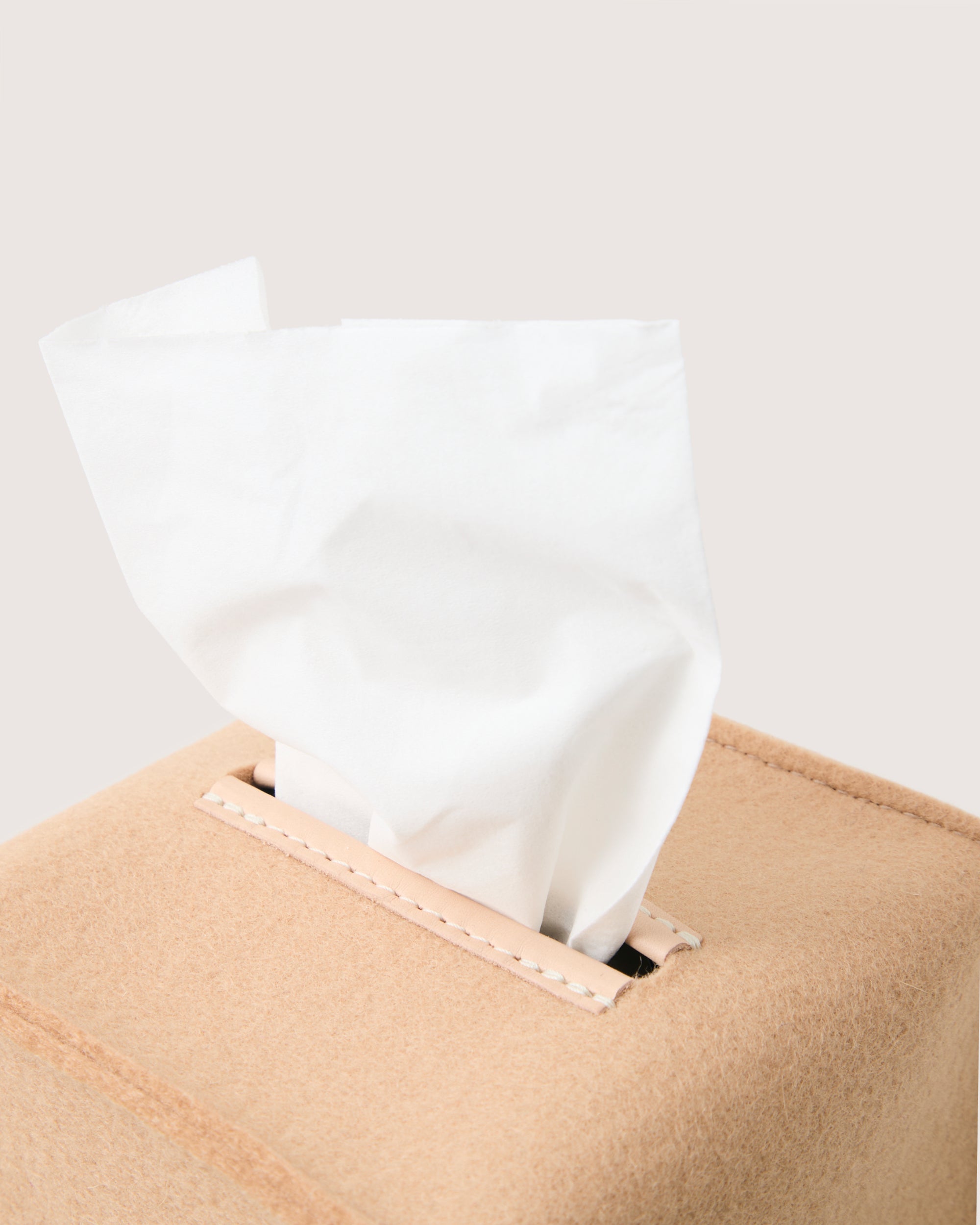 Merino Wool Small Tissue Box Cover