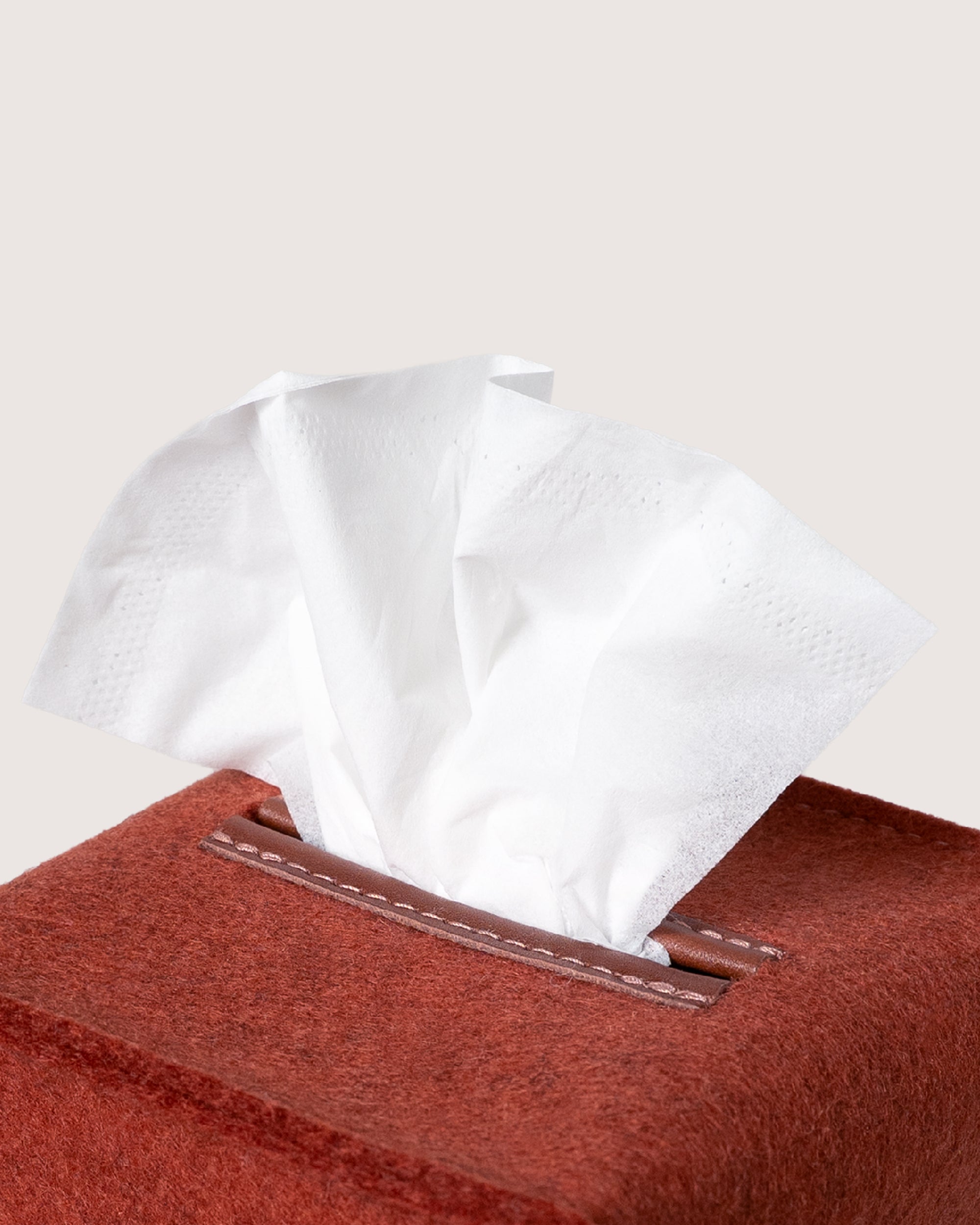 Merino Wool Small Tissue Box Cover