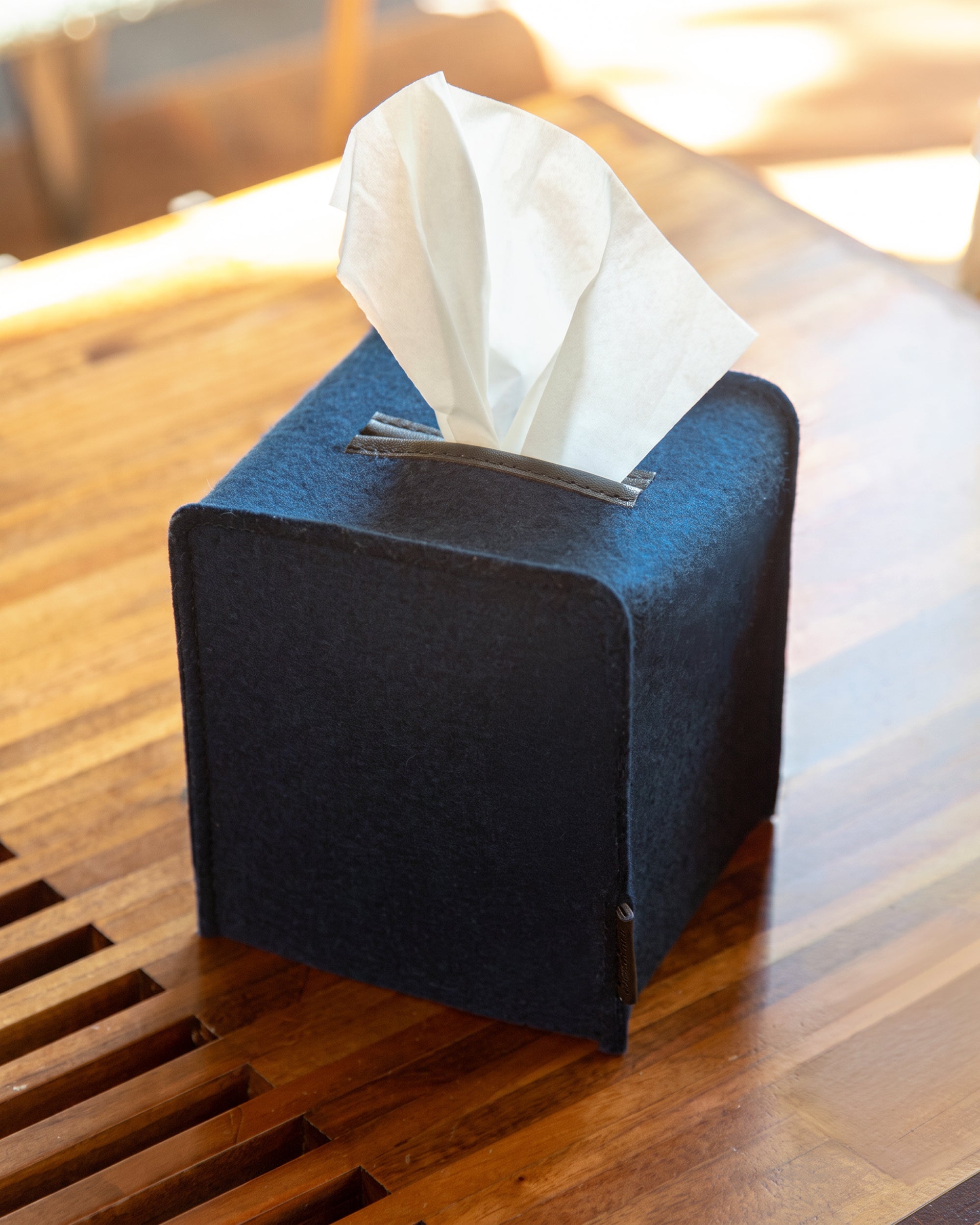 Merino Wool Small Tissue Box Cover