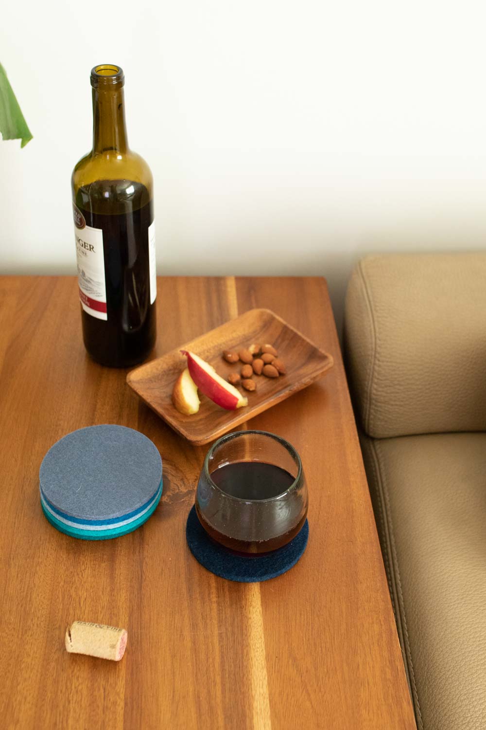 Bierfilzl Round Coaster Felt Multi 6 Pack (4807181434989)