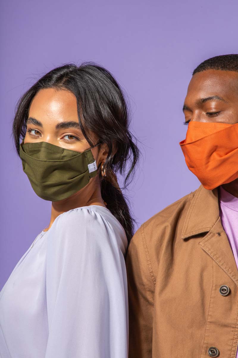 Petite Zenbu Organic Cotton Face Mask - Ear Band (4799660687469)